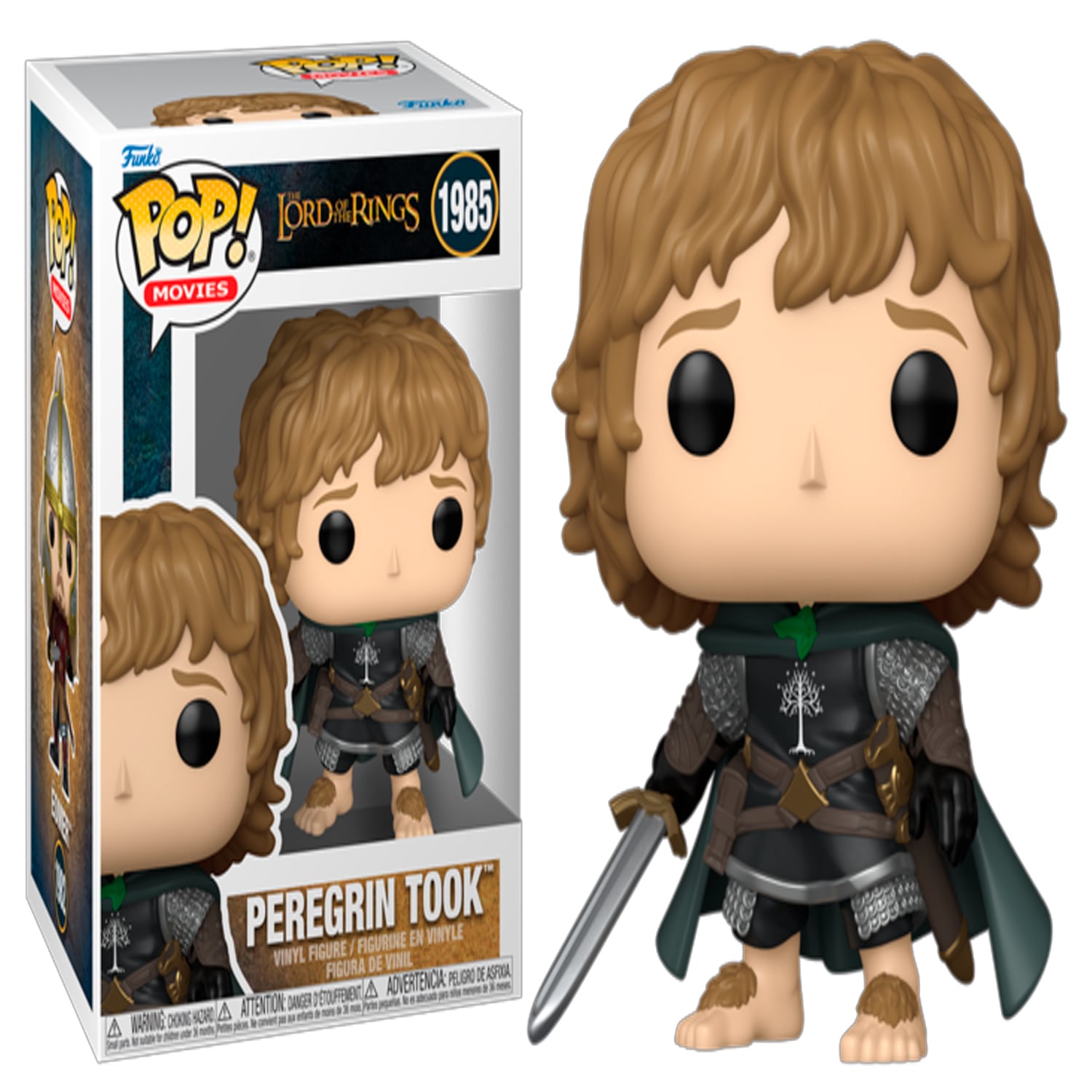 FUNKO POP! VINYL FIGURE THE LORD OF THE RINGS PEREGRIN TOOK #1985 - 1