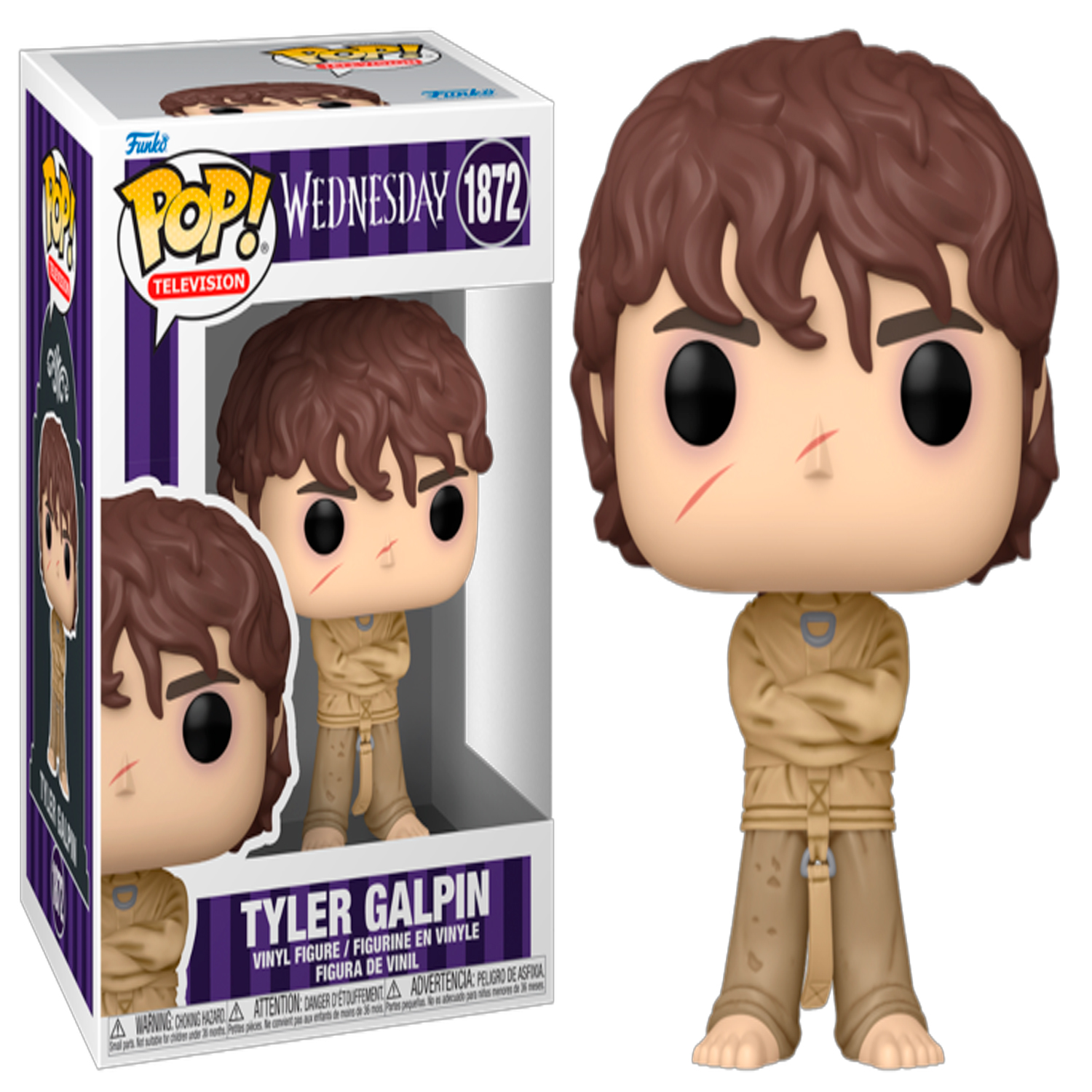 FUNKO POP! VINYL FIGURE WEDNESDAY SEASON 2 PART 2 TYLER GALPIN #1872 - 1