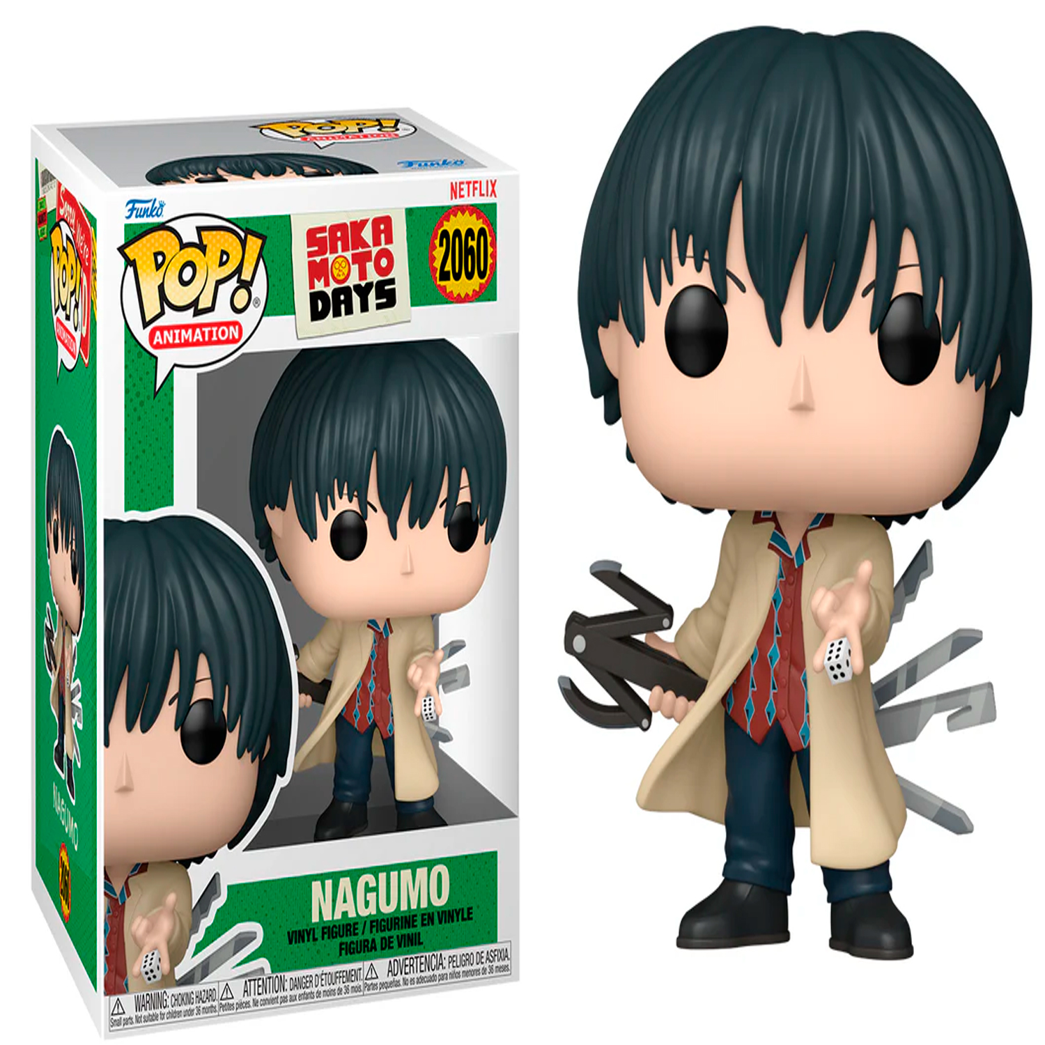 FUNKO POP! VINYL FIGURE SAKAMOTO DAYS NAGUMO #2060 - 1