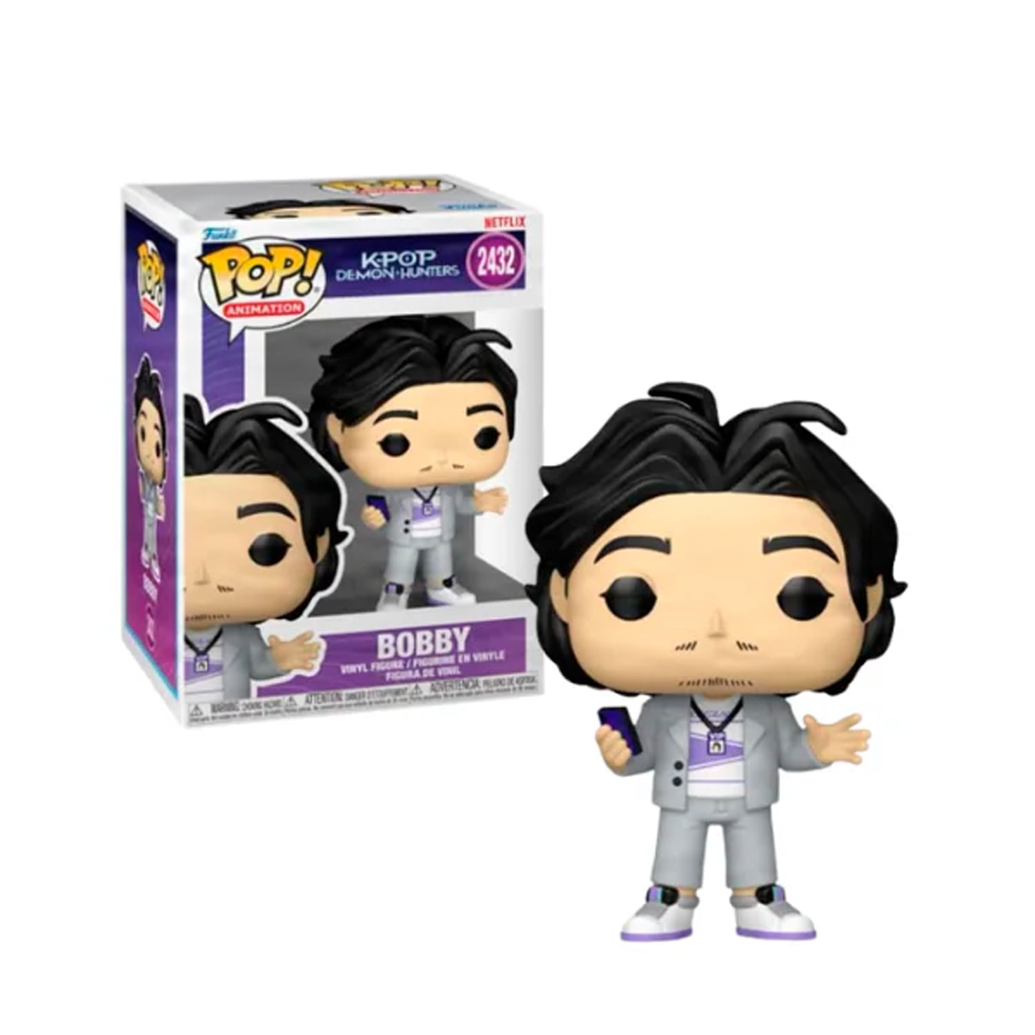 FUNKO POP! VINYL FIGURE KPOP DEMON HUNTERS BOBBY #2432 - 1
