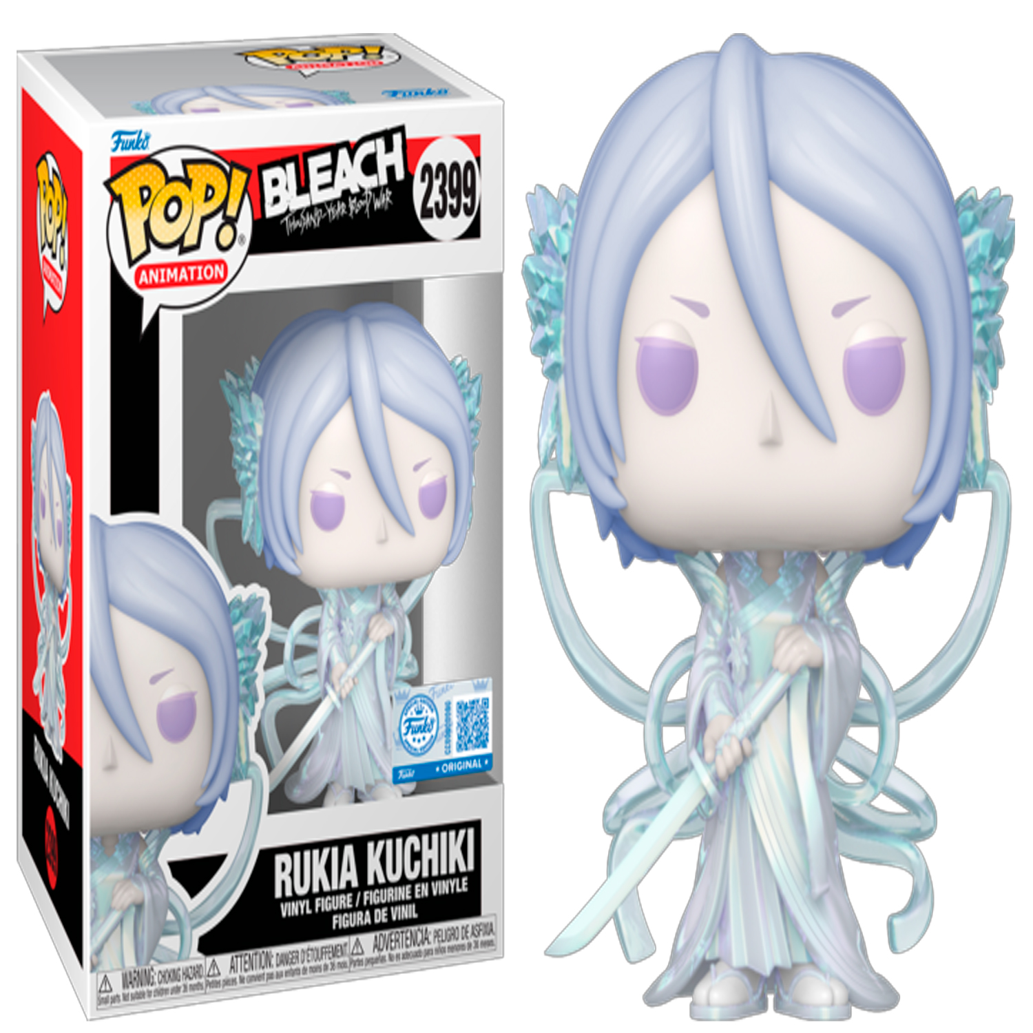 FUNKO POP! BLEACH RUKIA KUCHIKI #2399 EXCLUSIVE - 1