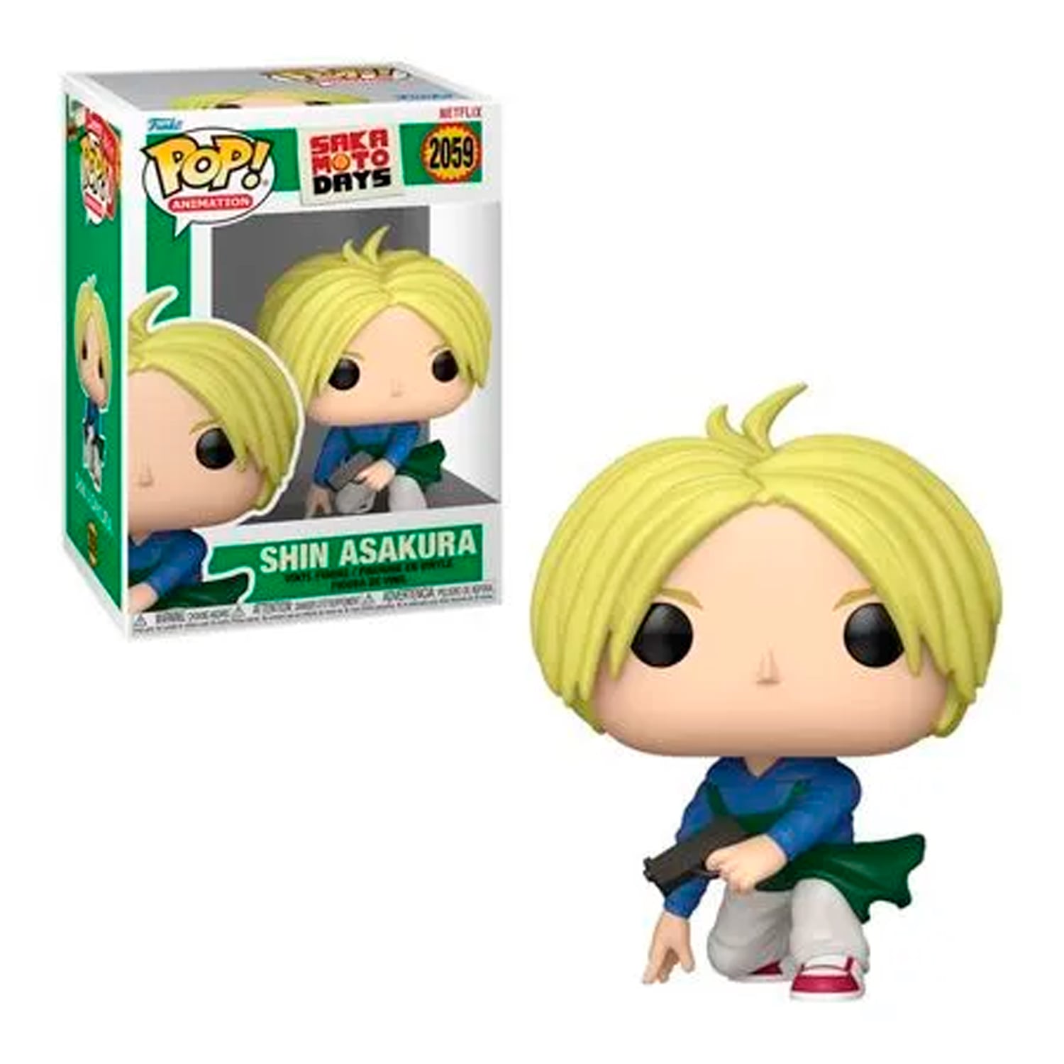 FUNKO POP! VINYL FIGURE SAKAMOTO DAYS SHIN ASAKURA #2059 - 1