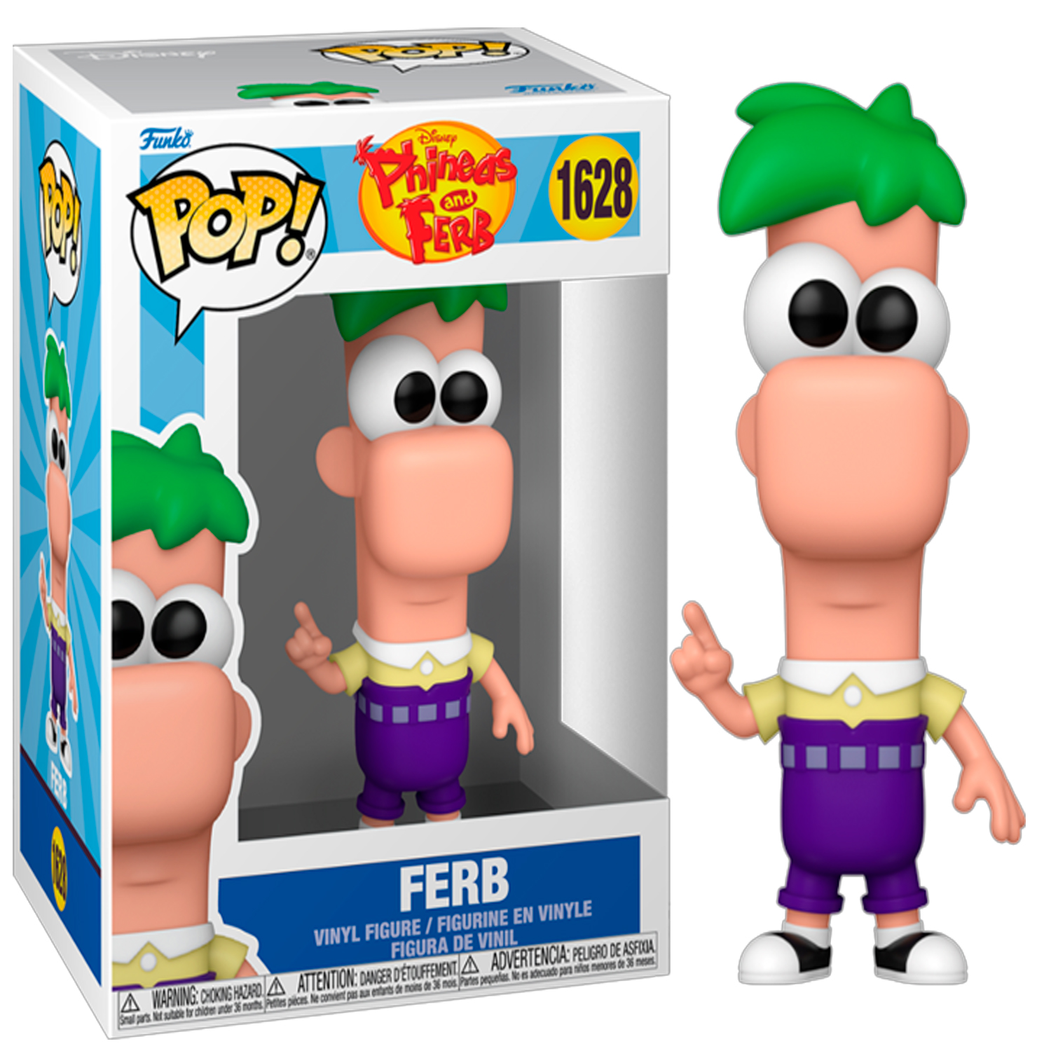 FUNKO POP! VINYL FIGURE PHINEAS AND FERB FERB #1628 - 1