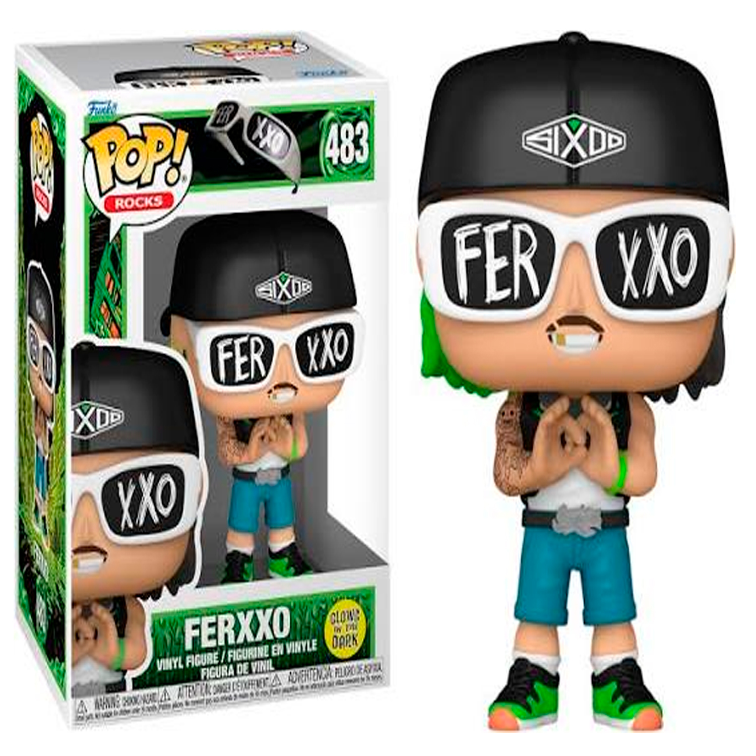 FUNKO POP! VINYL FIGURE FERXXO GLOW-IN-THE-DARK #483 - 1