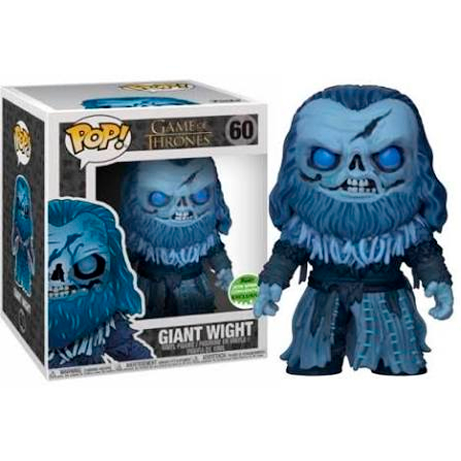 FUNKO POP GAME OF THRONES GIANT WIGHT #60 SPRING CONVENTION EXCLUSIVE - 1