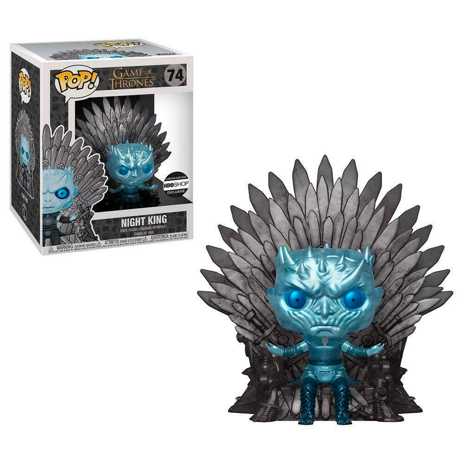 FUNKO POP GAME OF THRONES NIGHT KING THRONE HBO SHOP EXCLUSIVE #74 - 1