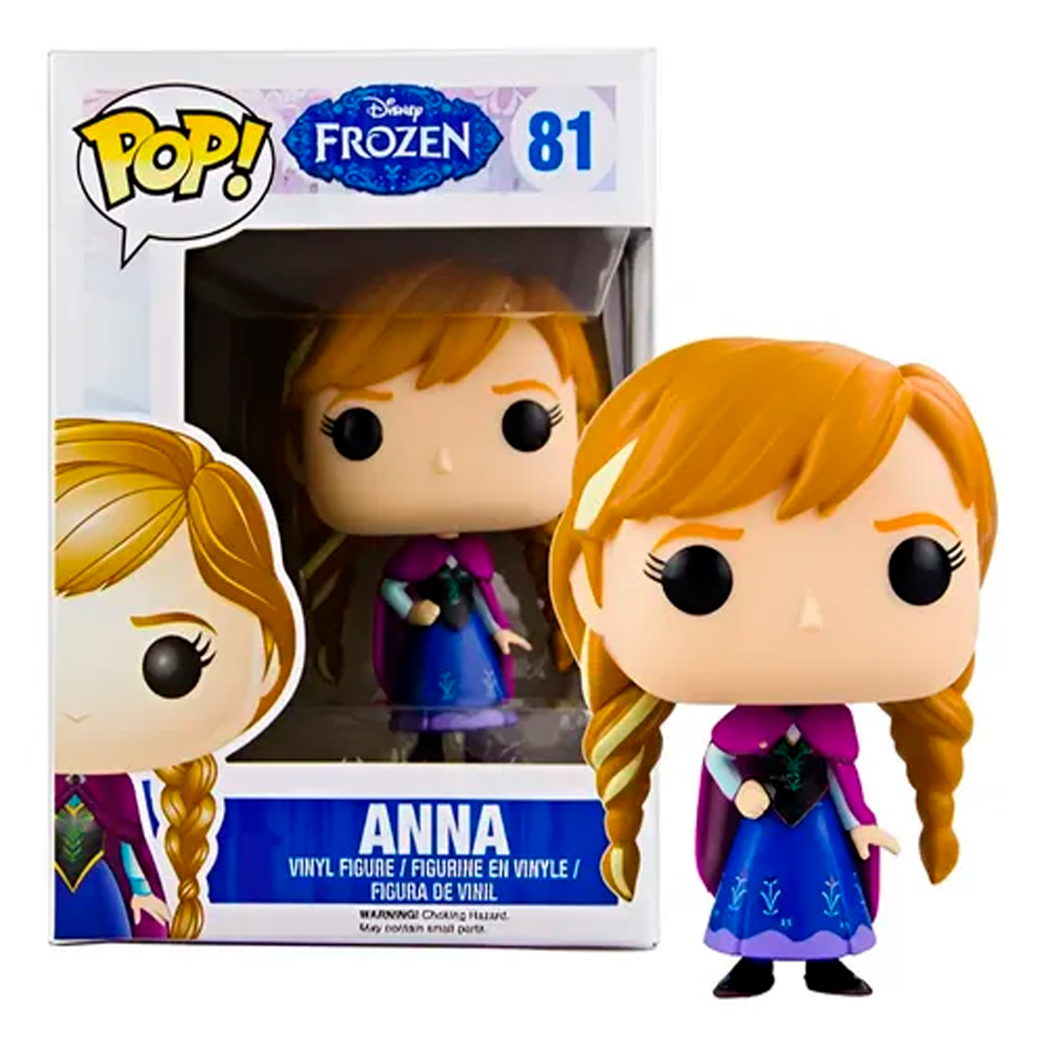 FUNKO POP! VINYL: DISNEY - ANNA #81 - 1