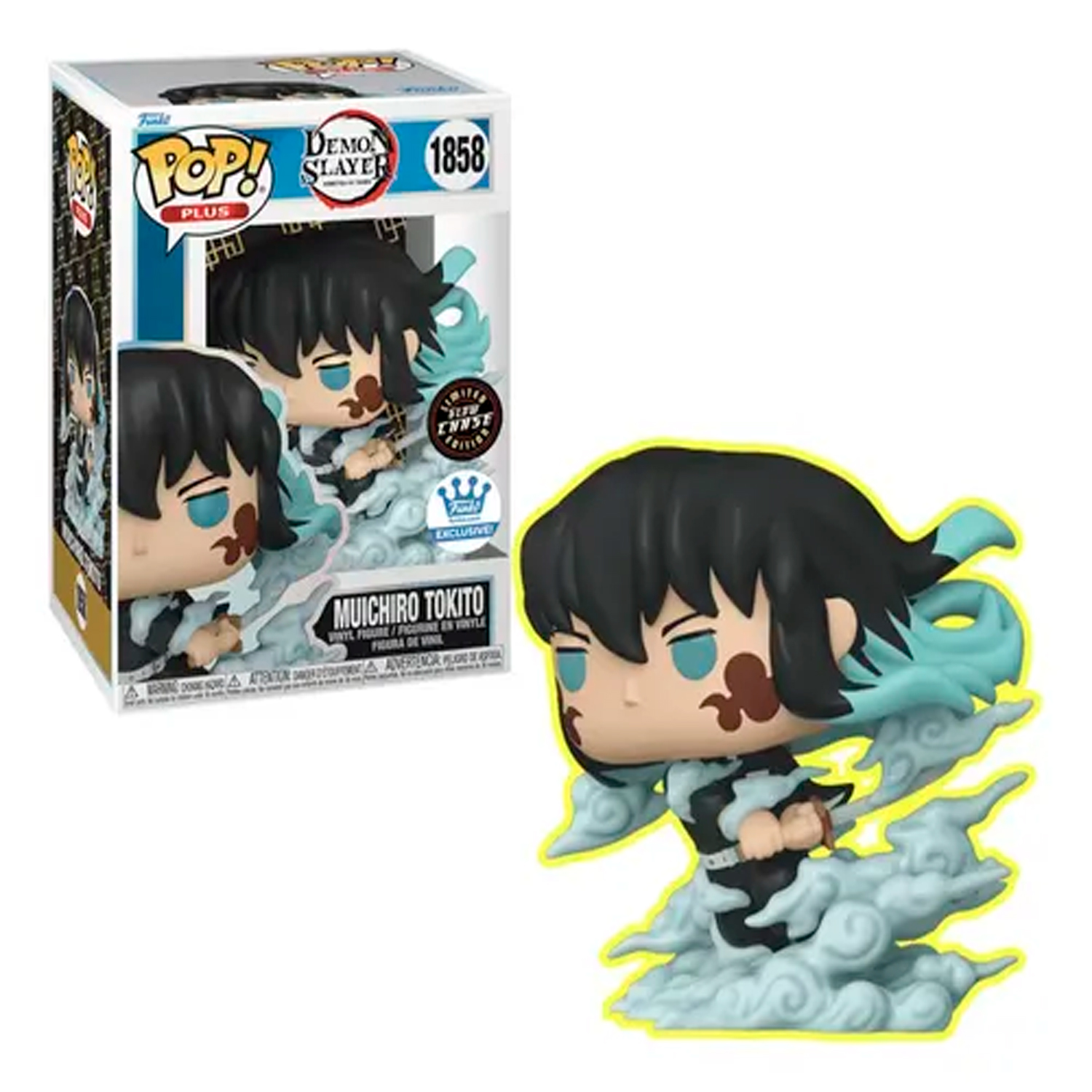 FUNKO POP! VINYL: DEMON SLAYER: MUICHIRO TOKITO (CHASE) #1853 - 1