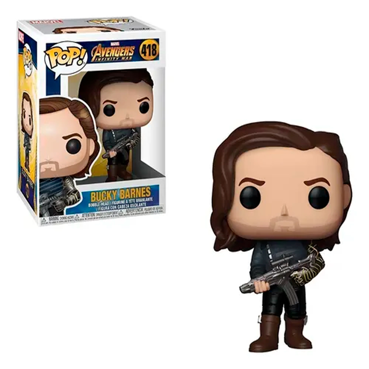 FUNKO POP! MARVEL: AVENGERS - BUCKY BARNES  #418 - 1