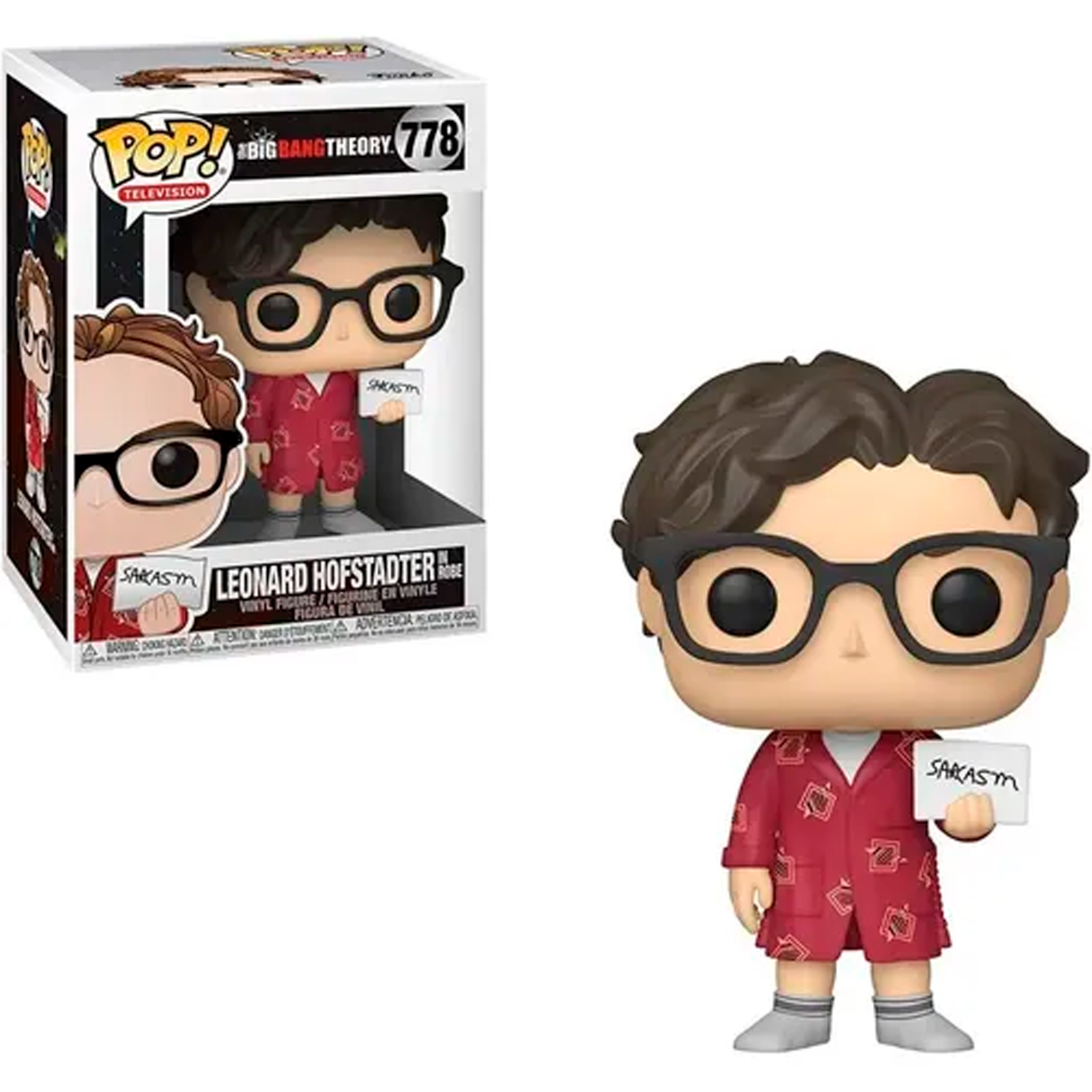 FUNKO POP! THE BIG BANG THEORY - LEONARD HOFSTADTER #778 - 1