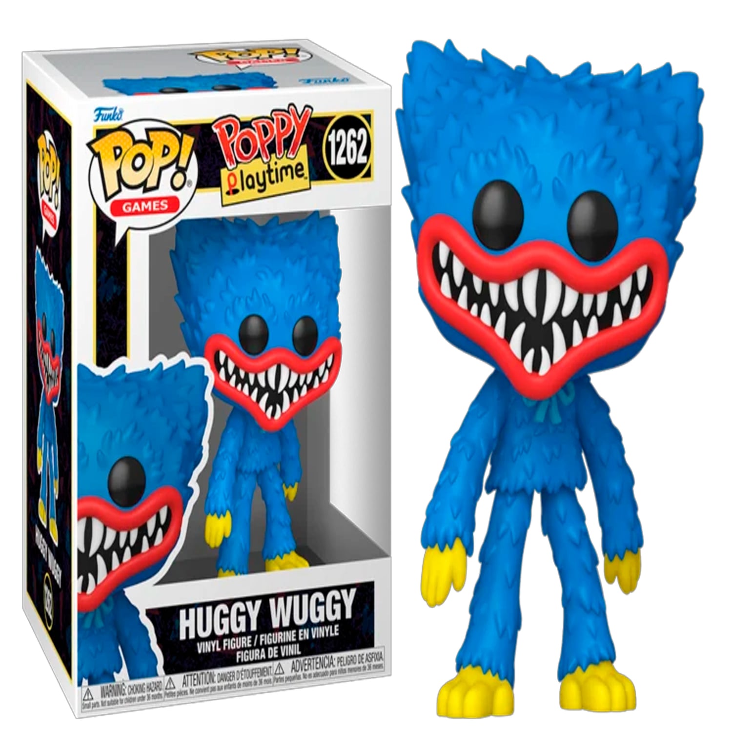 FUNKO POP! VINYL FIGURE POPPY PLAYTIME HUGGY WUGGY #1262 - 1