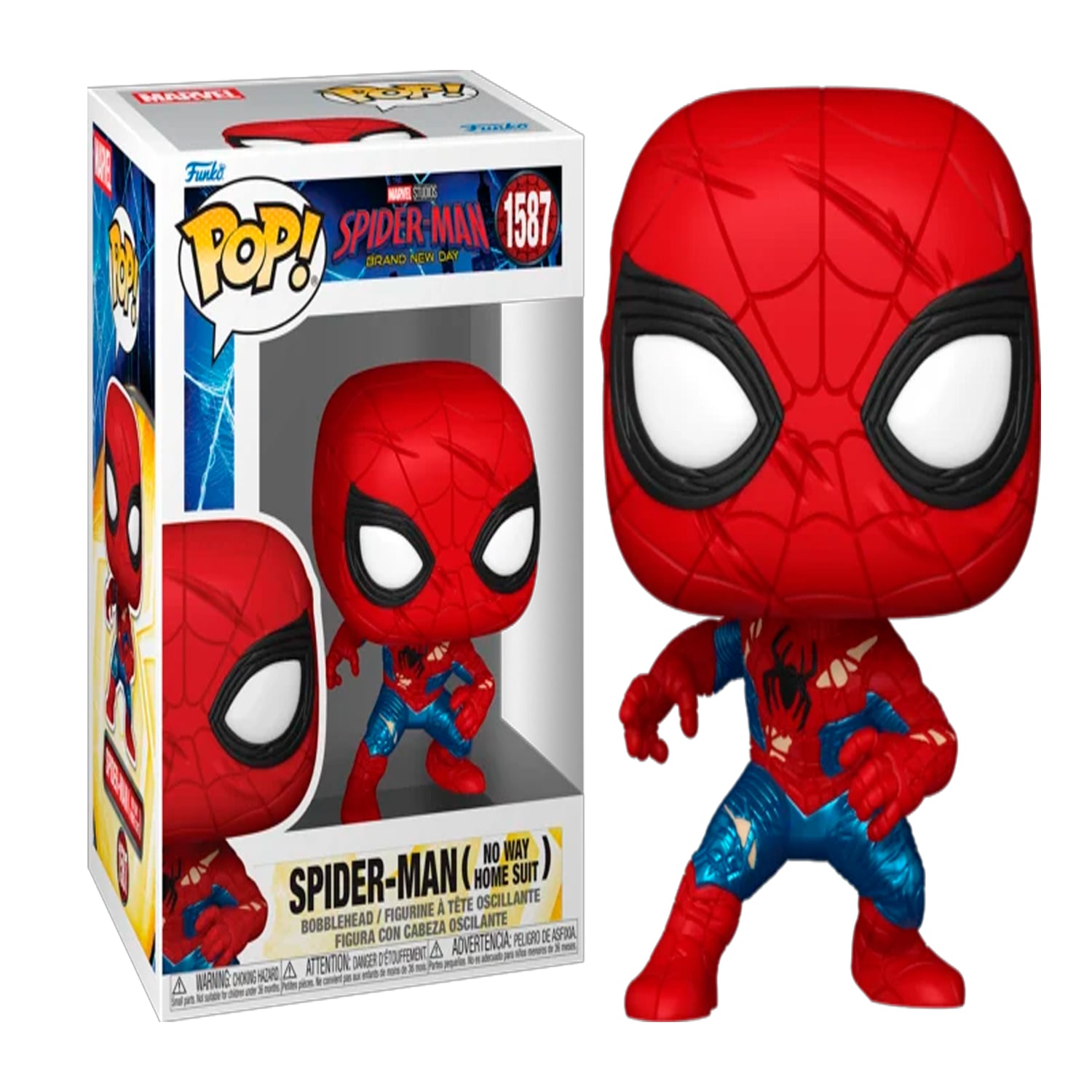 FUNKO POP! VINYL FIGURE SPIDER-MAN: BRAND NEW DAY SPIDER-MAN (NO WAY HOME SUIT)  #1587 - 1