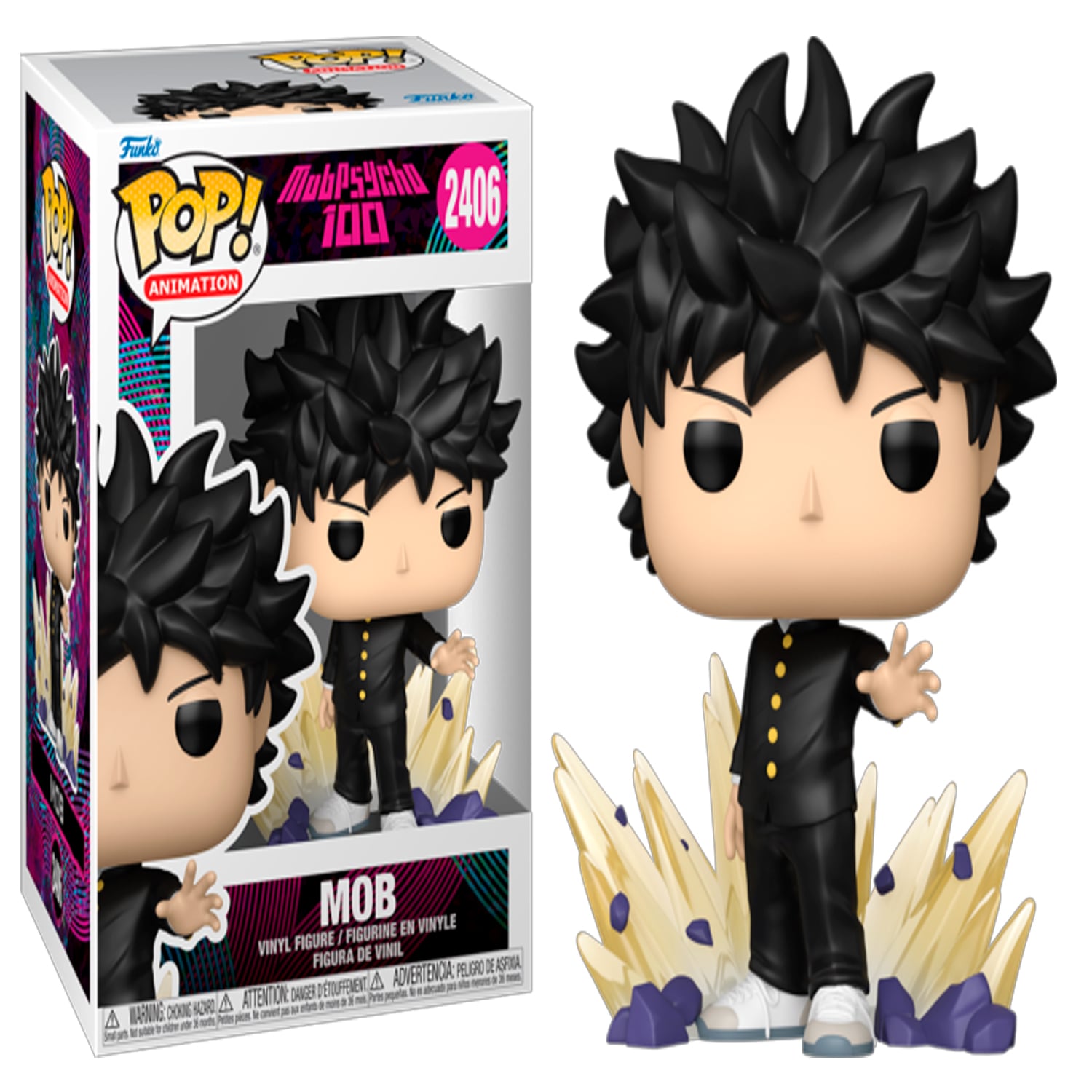 FUNKO POP! VINYL FIGURE MOB PSYCHO 100 MOB #2406 - 1
