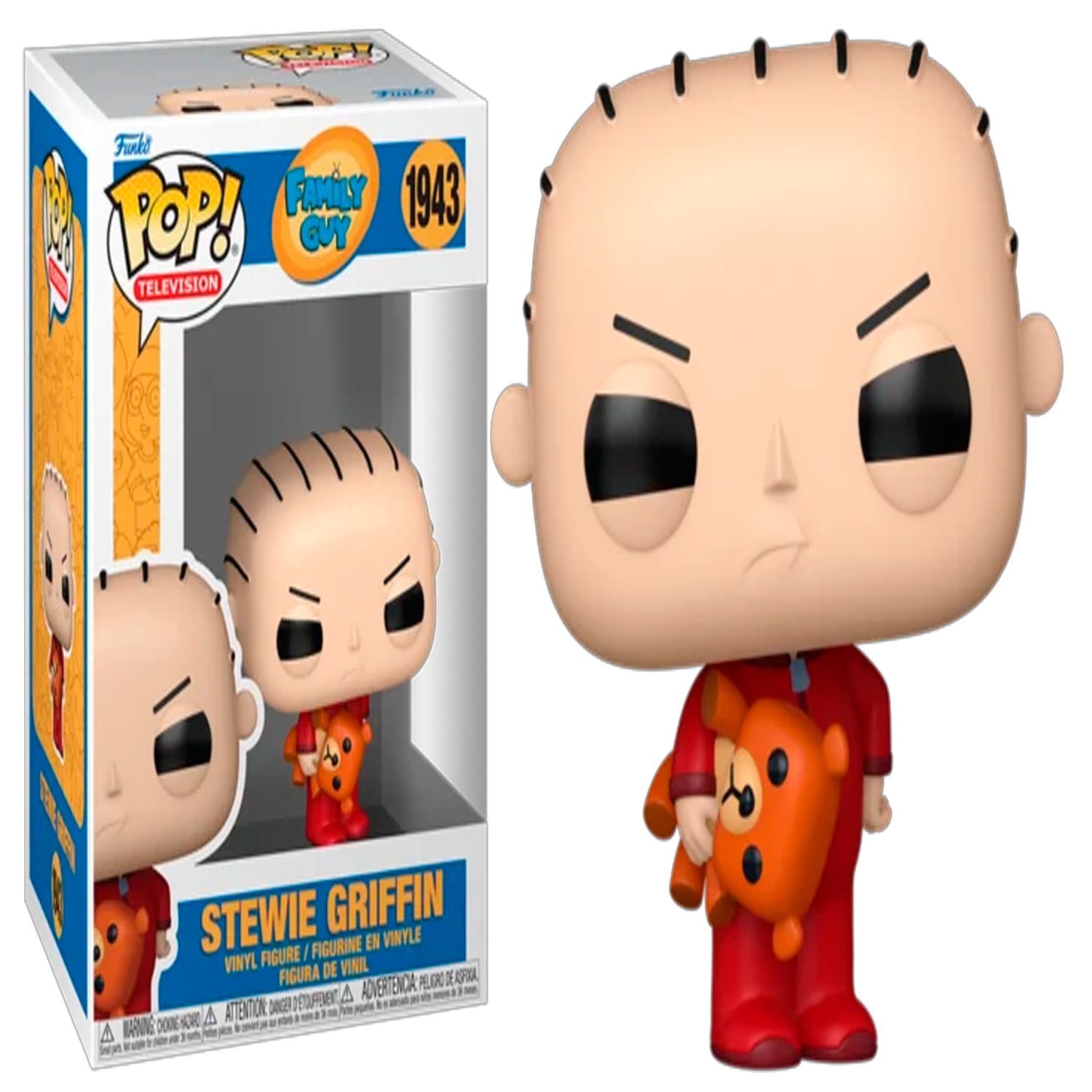 FUNKO POP! VINYL FIGURE FAMILY GUY STEWIE GRIFFIN #1943 - 1