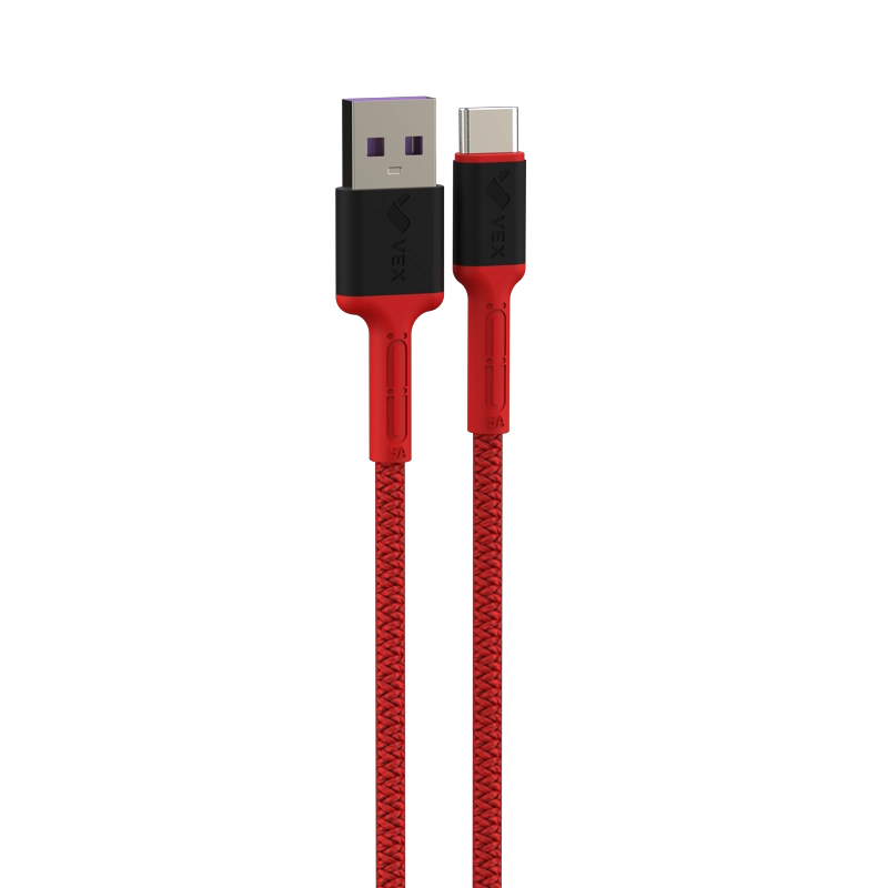 CABLE CARGA RÁPIDA 5A 66W USB A TIPO C 3 METROS REFORZADO - 1