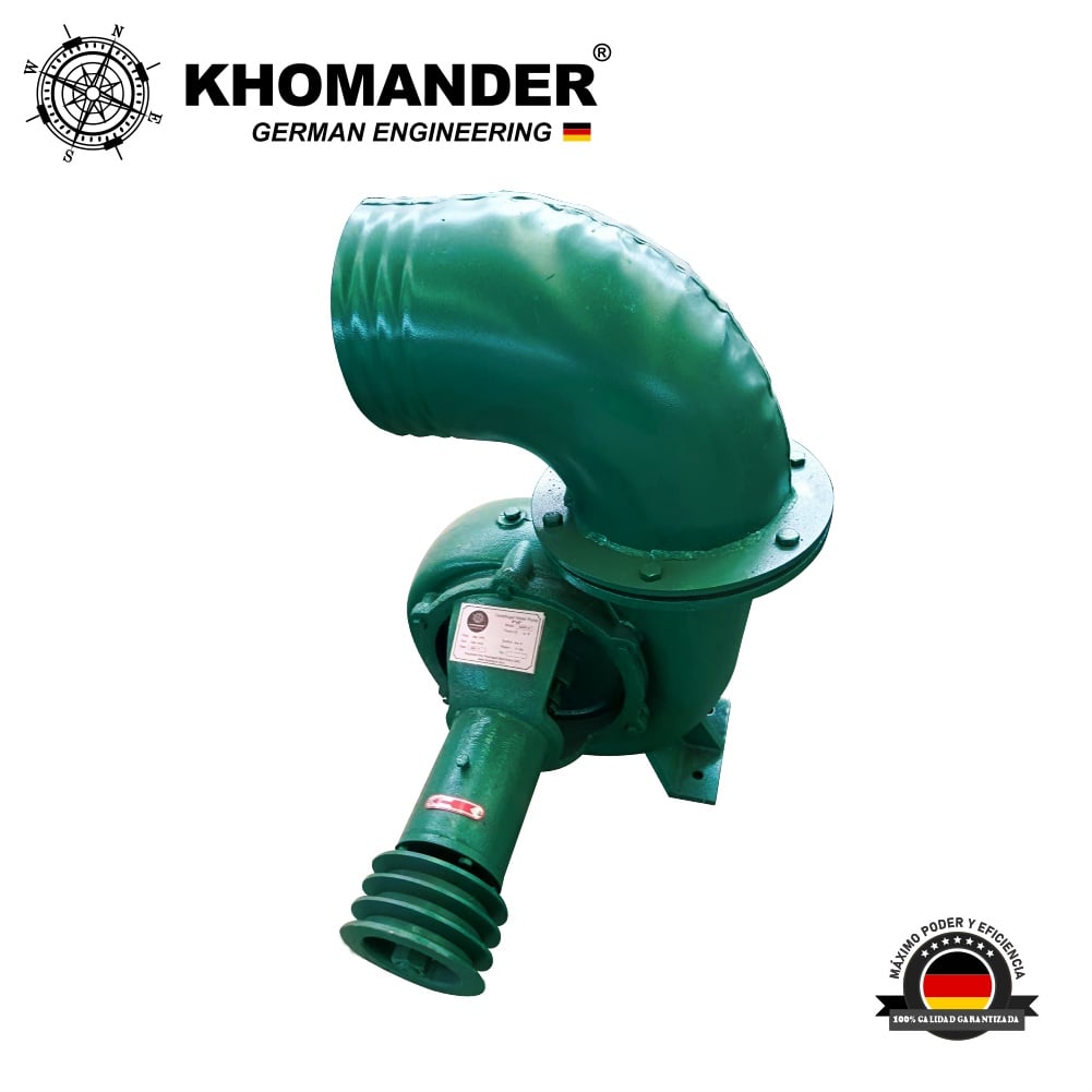 BOMBA DE AGUA EJE LIBRE 8X8 PULGADAS CAUDAL - KHOMANDER - 1