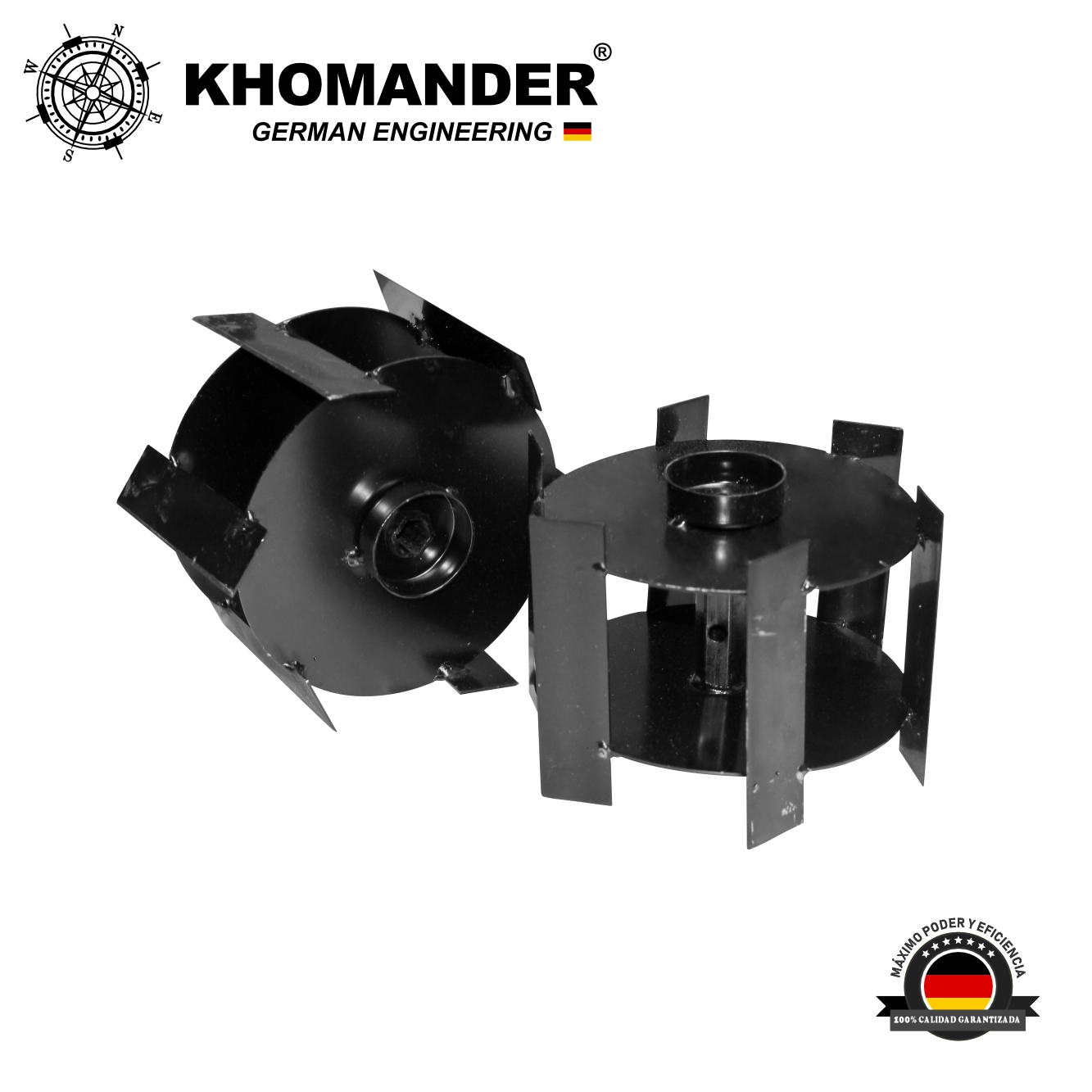 MOTOCULTIVADOR GASOLINERO 2 TIEMPOS 63 CC - KHOMANDER - 2