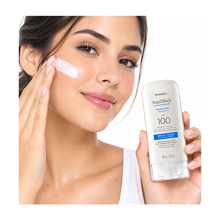 PROTECTOR SOLAR UNIQUE YAMBAL TOTAL BLOCK SUNSCREEM SPF100 80G - 2