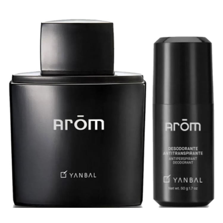 SET AROM PERFUME DE HOMBRE + DESODORANTE - 1