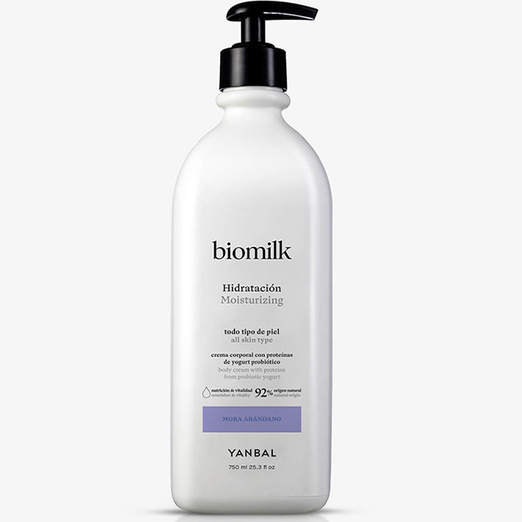 BIOMILK CREMA CORPORAL MORA ARÁNDANO 750 ML - 1