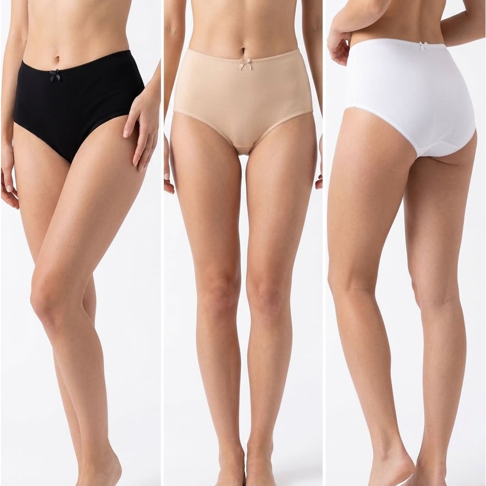 PACK X3 TRUSA AMPLIA ALGODÓN SPANDEX TALLA M - COD. 497 - 2