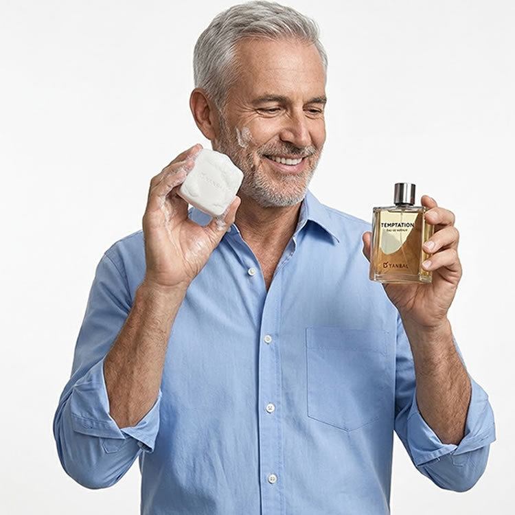 PERFUME TEMPTATION CON JABON TEMPTATION PARA HOMBRE - 3