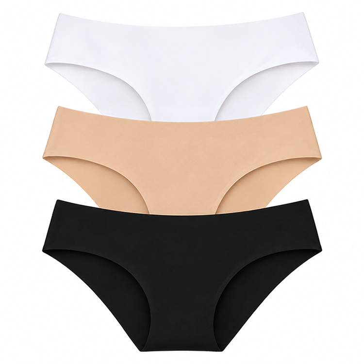 PACK X3 BIKINI SIN COSTURAS ALGODÓN DRY FIT COD.719 - 1