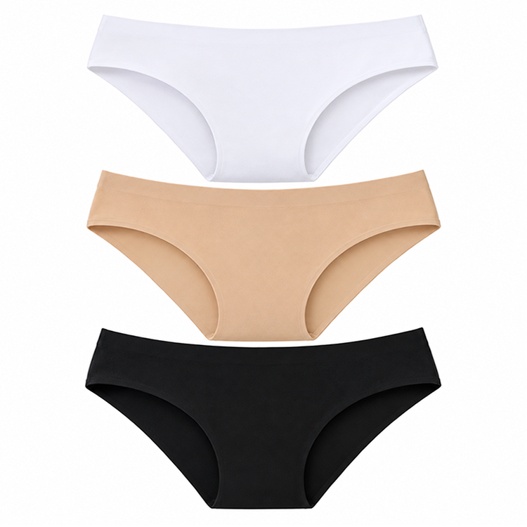 PACK X3 BIKINI SIN COSTURAS ALGODÓN DRY FIT COD.719 - 2