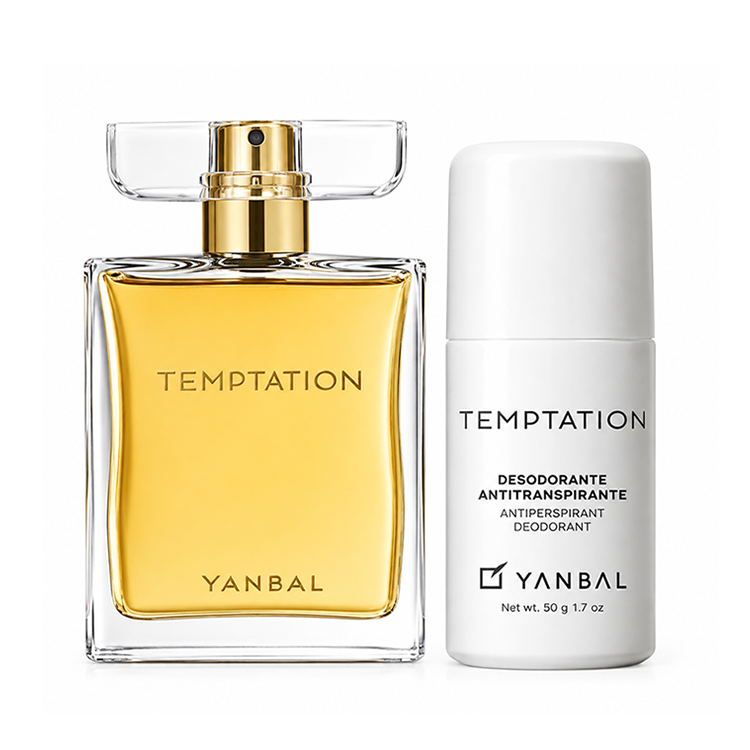 TEMPTATION PERFUME DE MUJER + DESODORANTE ROLL ON - 1