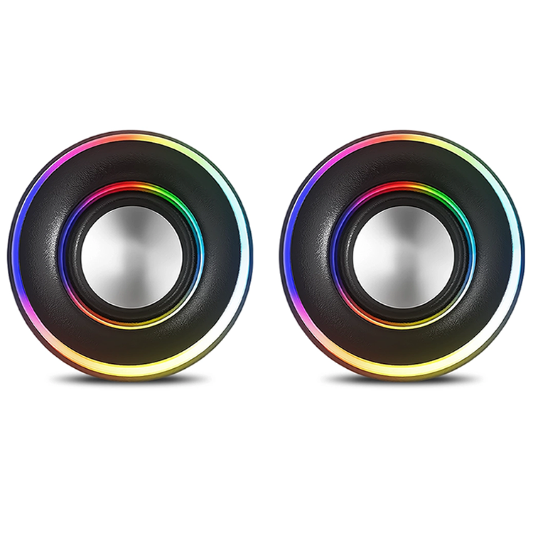 PARLANTE 2.0 RGB - 2 MICRONICS NEON - MIC S307R - 2