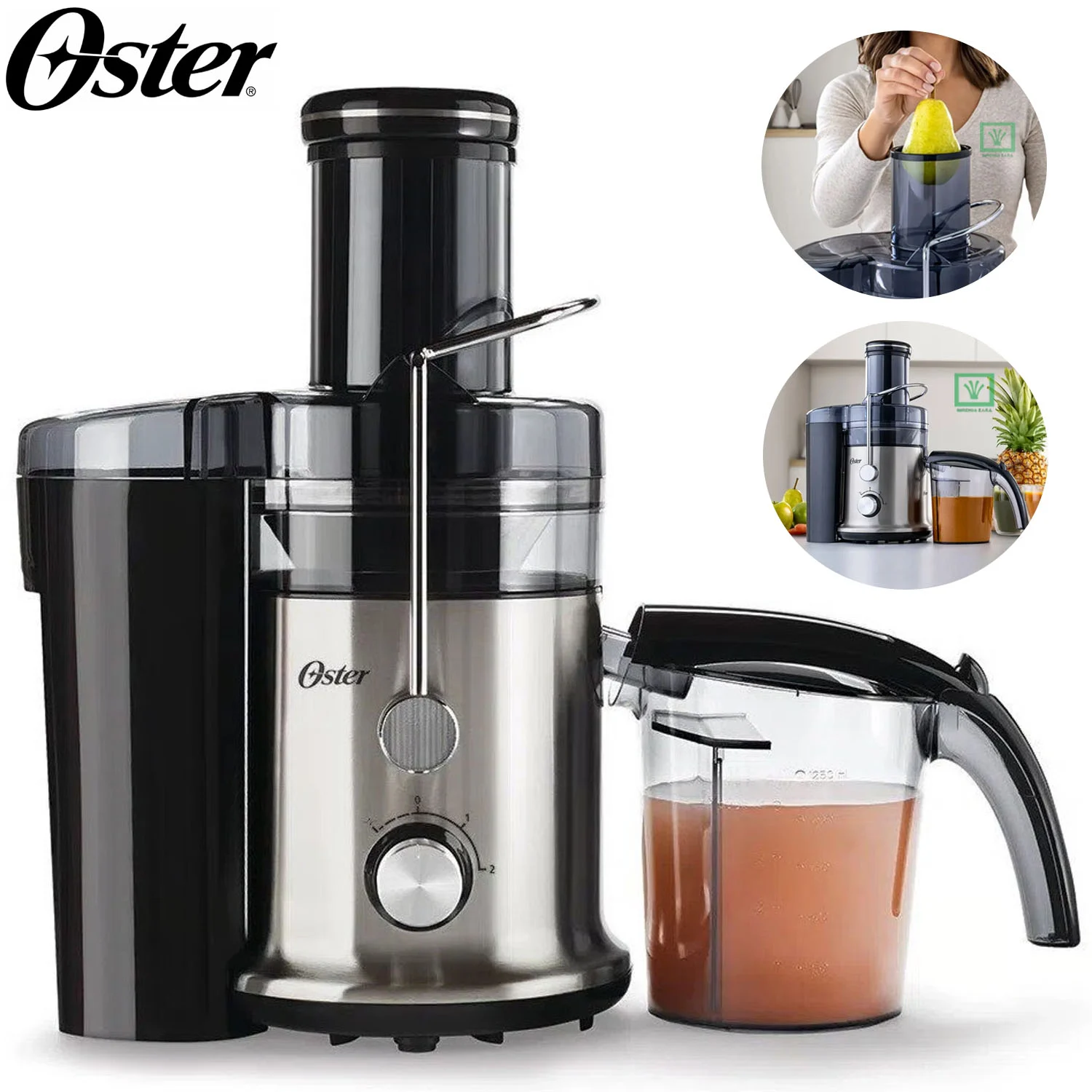 EXTRACTOR OSTER FPSTJE320S 600W JUGOS - 1