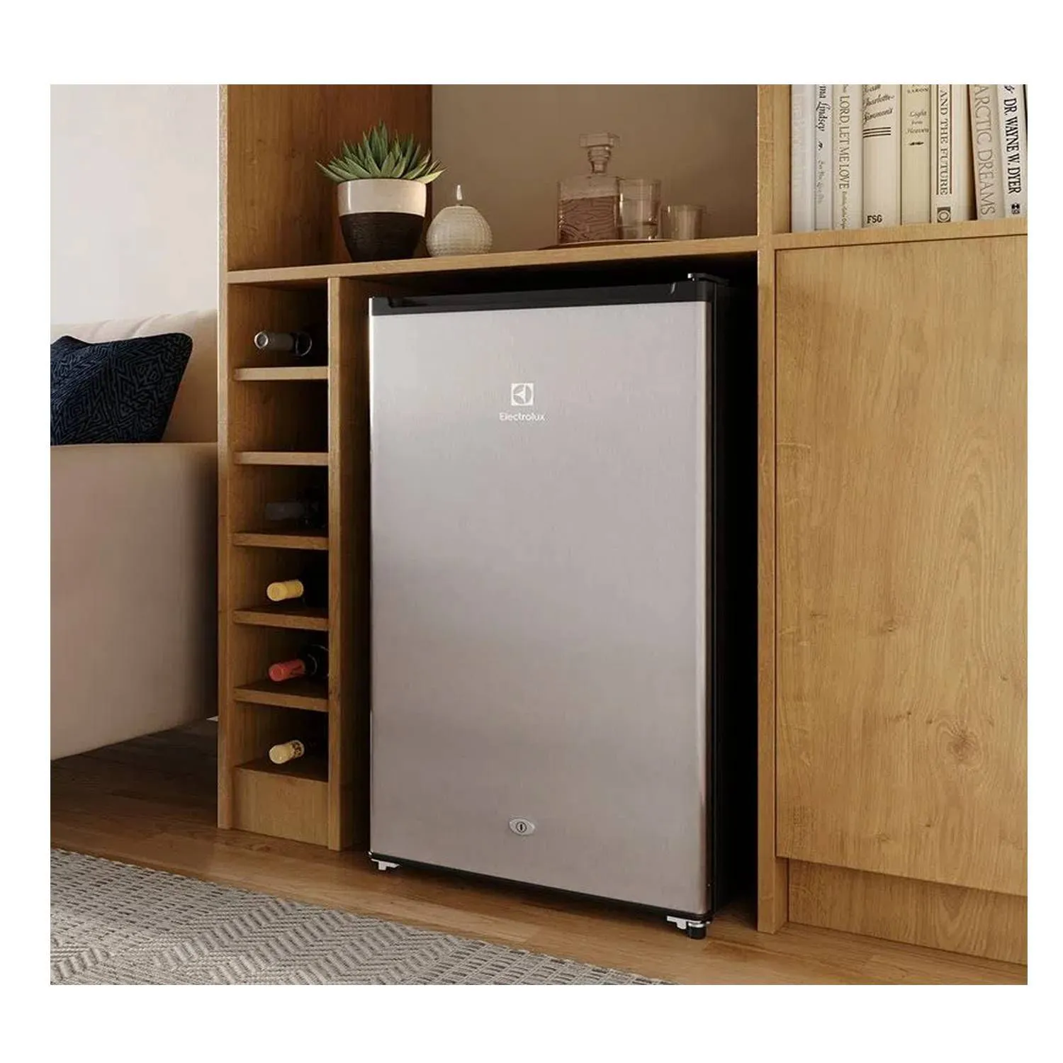 FRIGOBAR ELECTROLUX FROST 90LTS ERD090G2HWG GRIS - 3
