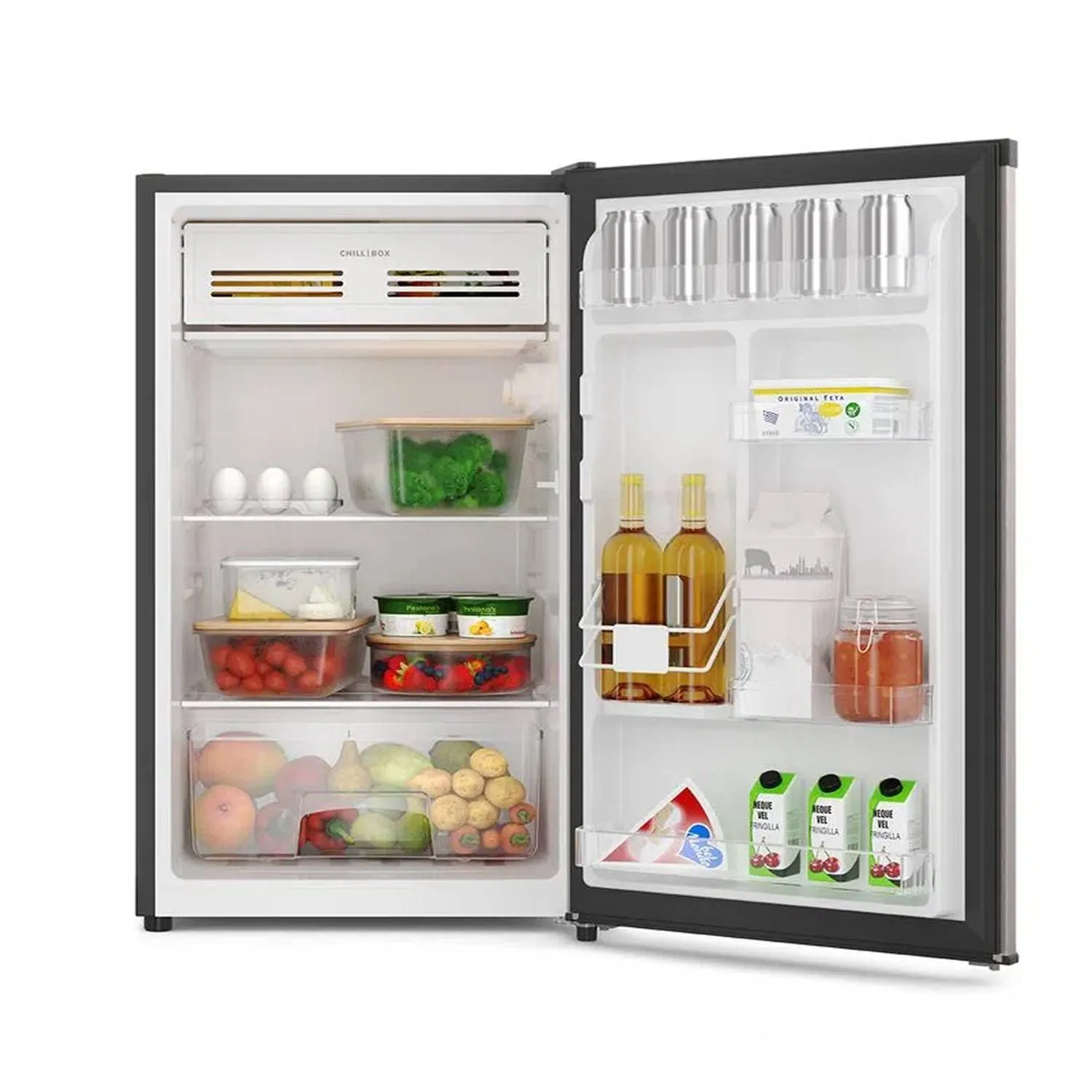 FRIGOBAR ELECTROLUX FROST 90LTS ERD090G2HWG GRIS - 4