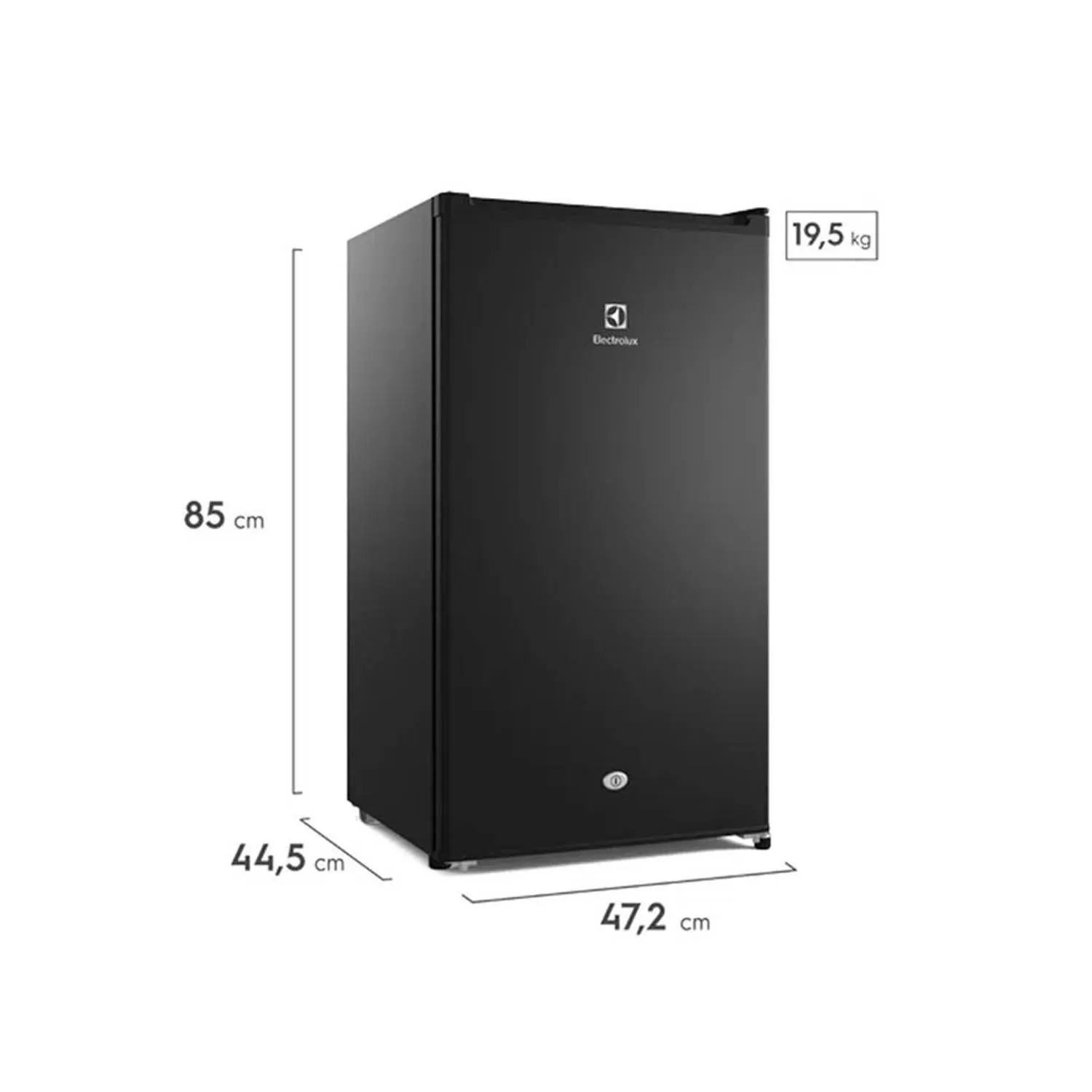 FRIGOBAR ELECTROLUX PREMIUM BLACK ERD090G2HWB - 5