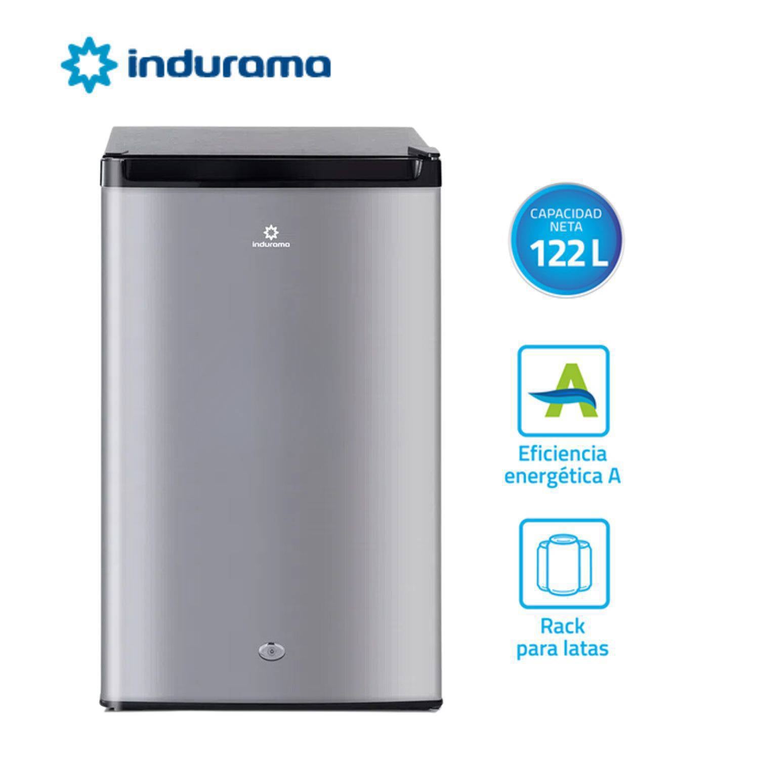FRIGOBAR INDURAMA RI-159CR 122 LITROS CROMA - 6