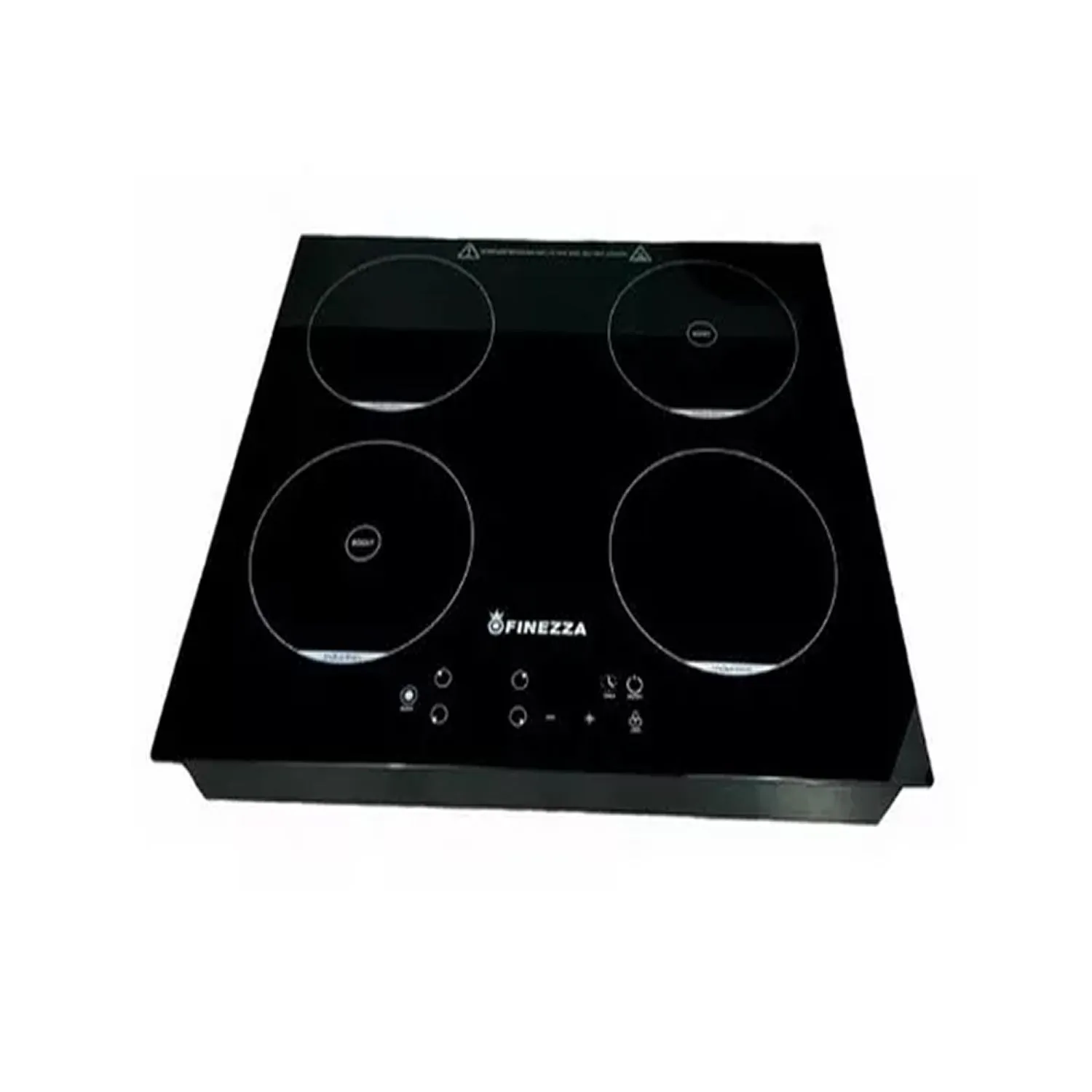 COCINA DE INDUCCION FINEZZA FZ-318IN4 DE 4 HORNILLAS NEGRO - 2