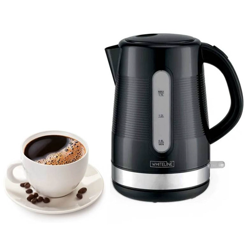 HERVIDOR ELÉCTRICO WHITELINE 1707 1.7 L NEGRO - 2