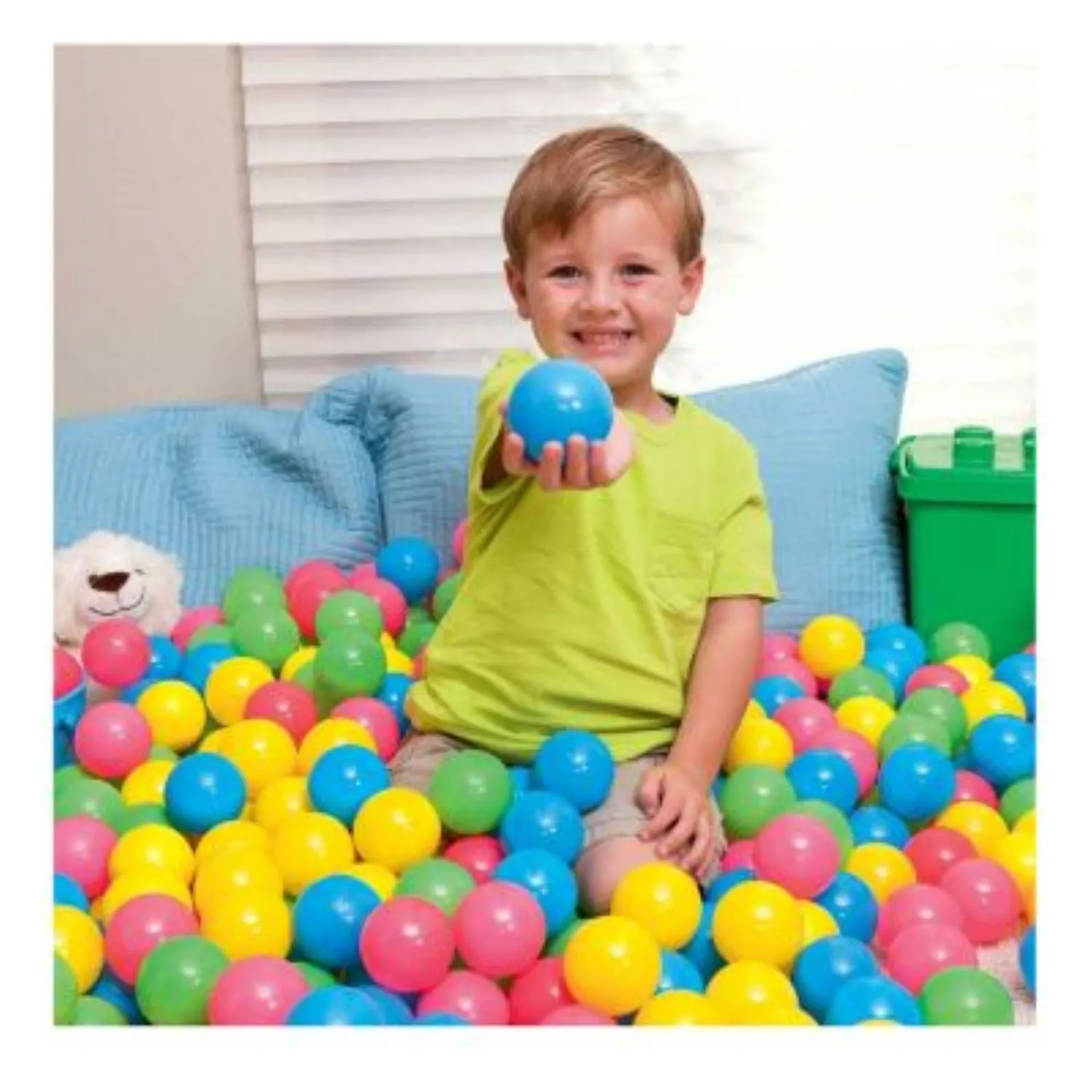 PACK DE 100 PELOTAS BESTWAY MULTICOLORES - 2