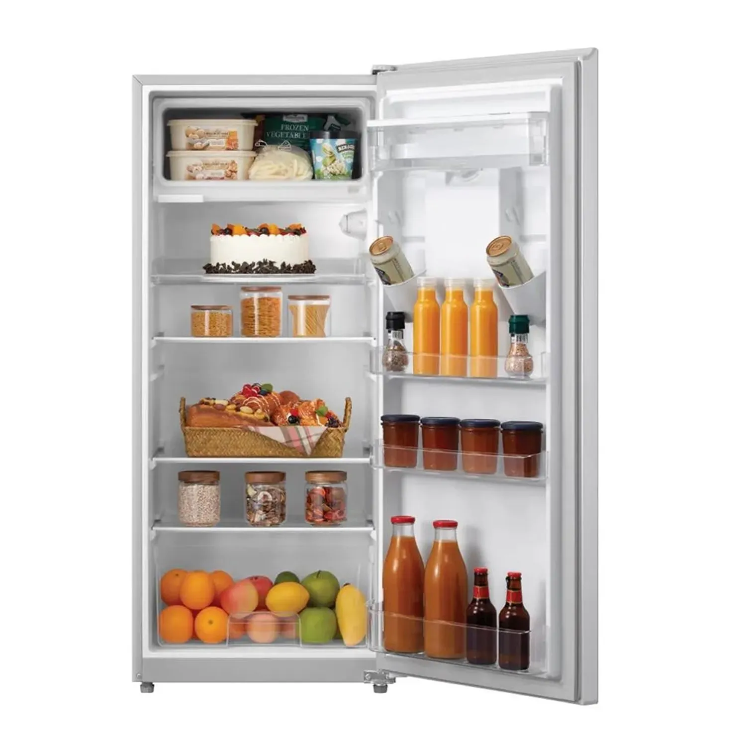 REFRIGERADORA MONOPUERTA MABE RMU202PXPRS1 187 L INOX - 3