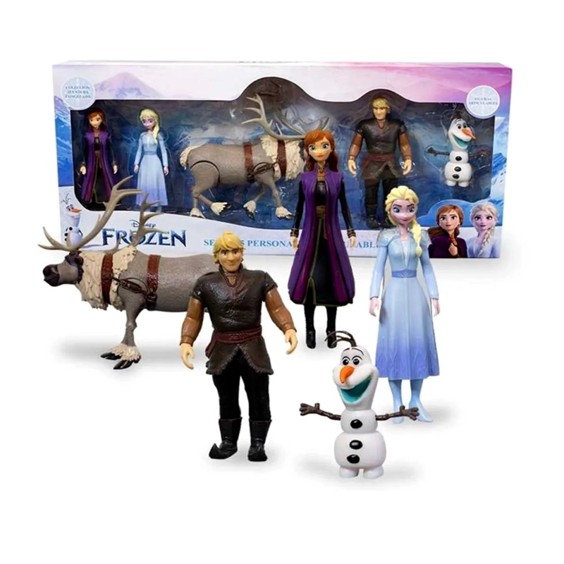 SET DE FIGURAS ARTICULABLES FROZEN II DISNEY FZM-5 - 2