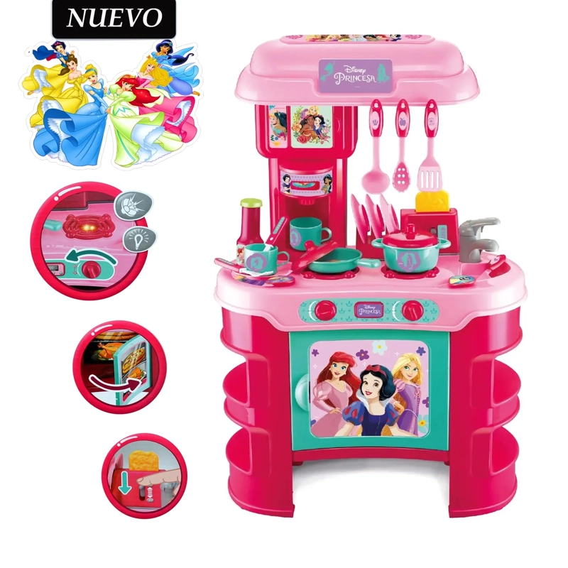JUGUETE SET DE COCINA CON SONIDO DISNEY PRINCESAS PRIM-939 - 1