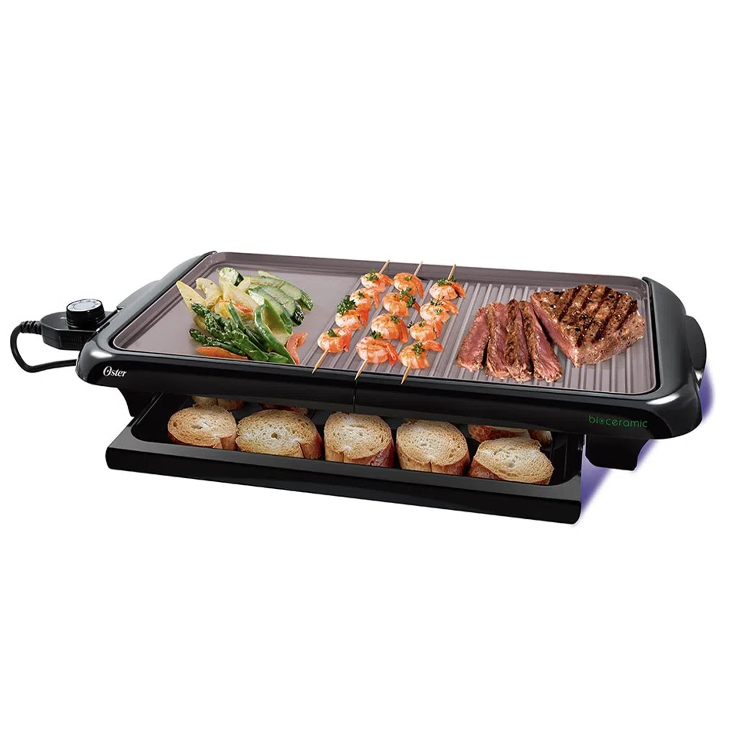 PLANCHA Y PARRILLA BIOCERAMIC CKSTGR5085 1500W - 1