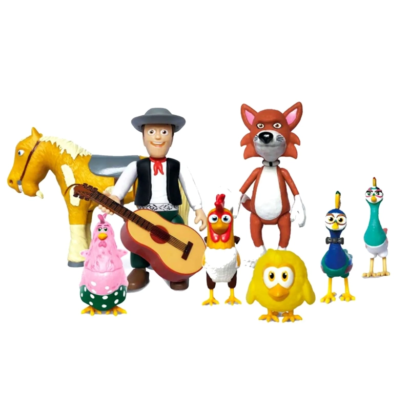 SET DE FIGURAS ARTICULABLES LA GRANJA DE ZENÓN 9 PIEZAS GZM-9 CABALLO PERCHERÓN - 2