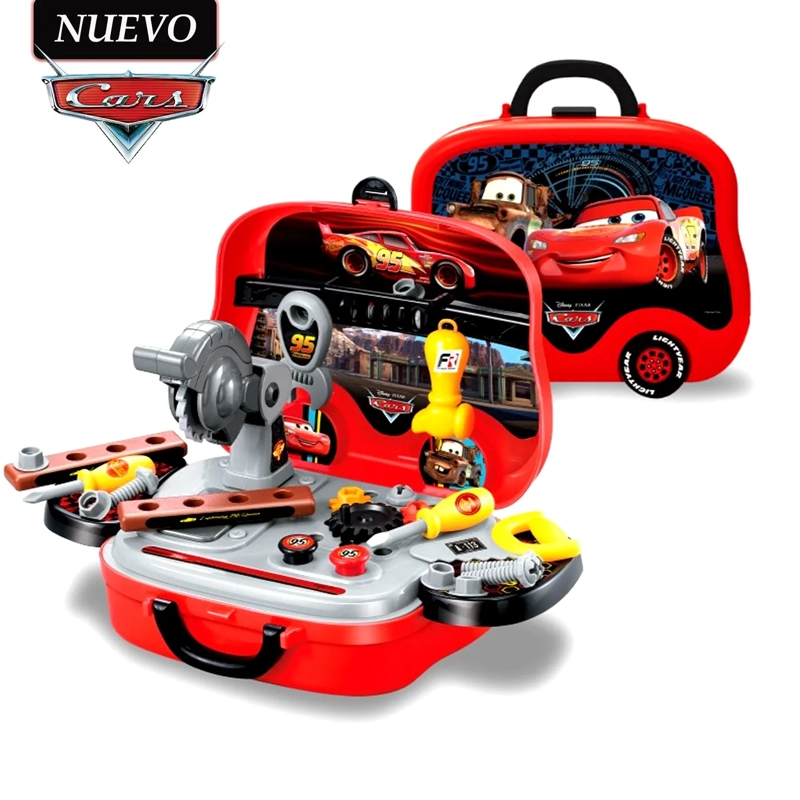 SET DE HERRAMIENTAS Y LONCHERA DE RAYO MCQUEEN EODS008-916 - 2
