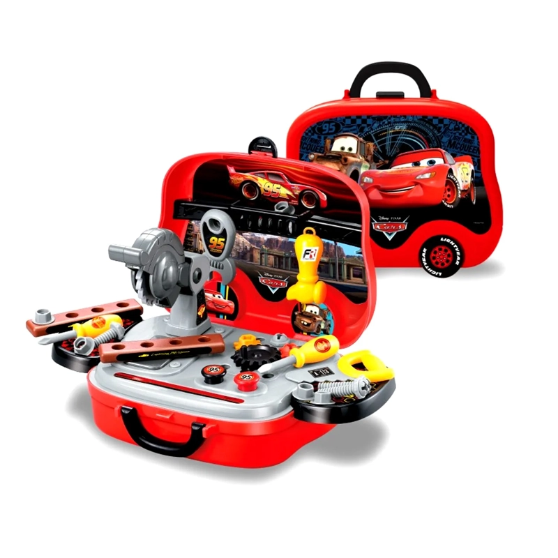 SET DE HERRAMIENTAS Y LONCHERA DE RAYO MCQUEEN EODS008-916 - 3