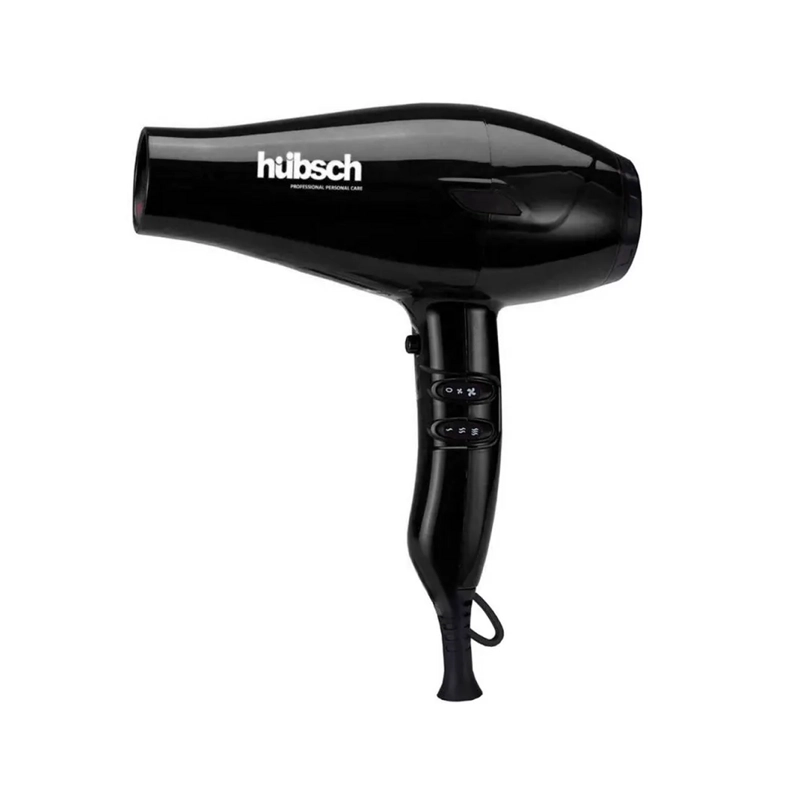 SECADOR DE CABELLO HUBSCH AC NEGRO 2400W - 2