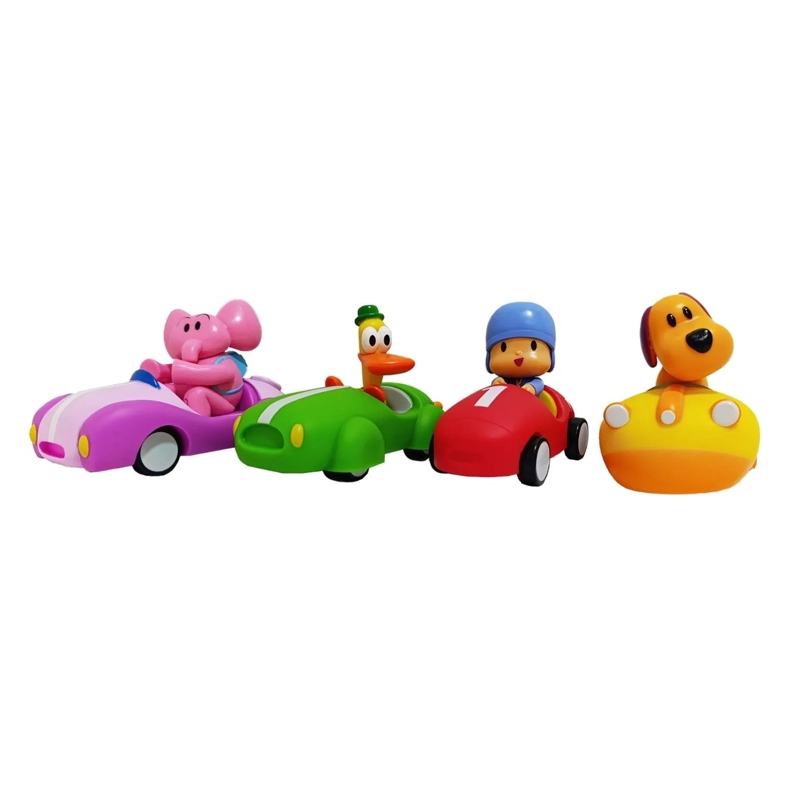 JUGUETE SET DE VEHÍCULOS POCOYO Y SUS AMIGOS 4 PCS POCOYO-C4 - 2