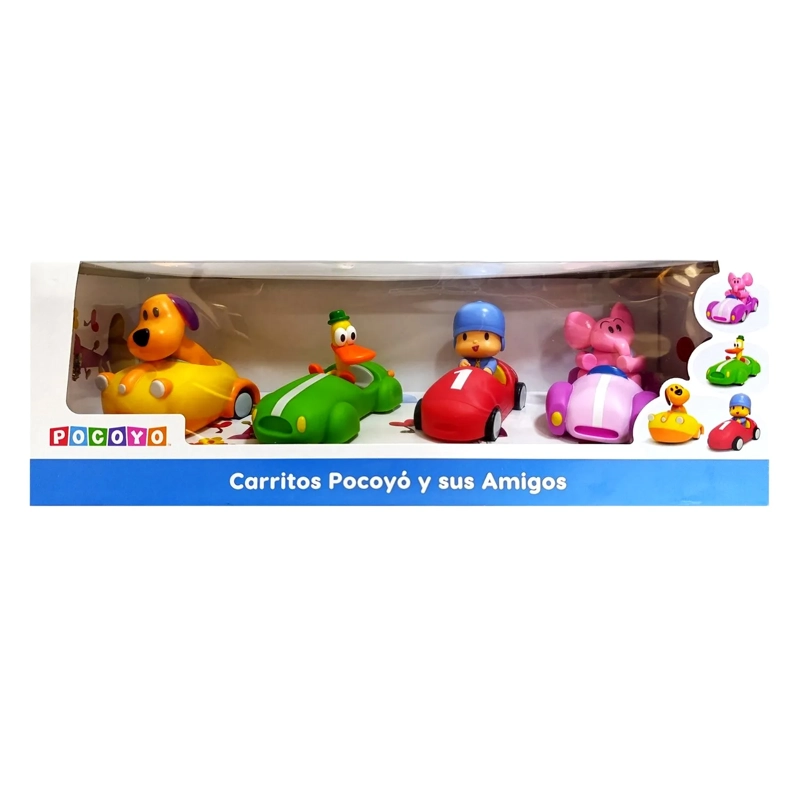 JUGUETE SET DE VEHÍCULOS POCOYO Y SUS AMIGOS 4 PCS POCOYO-C4 - 3