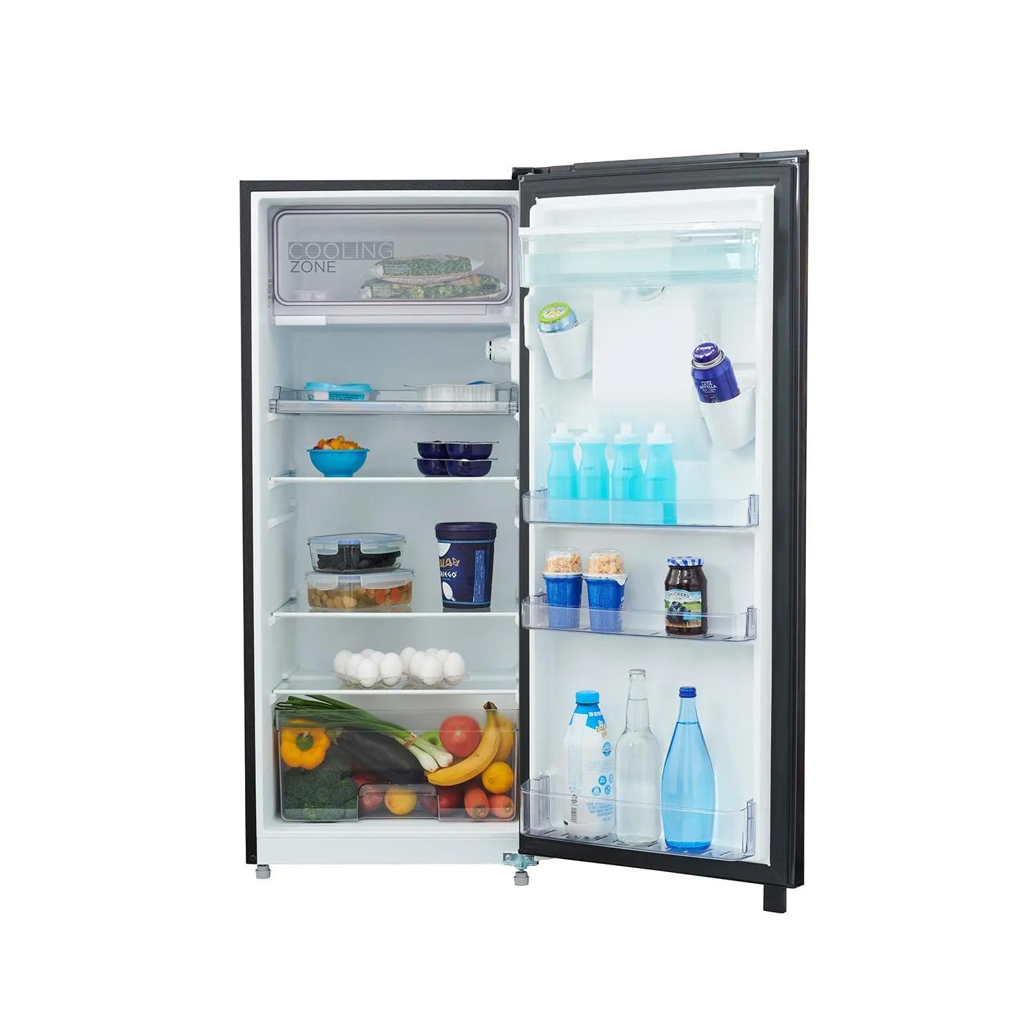 REFRIGERADORA MONOPUERTA MIDEA 187L NEGRA MDRD190ANLXW - 3