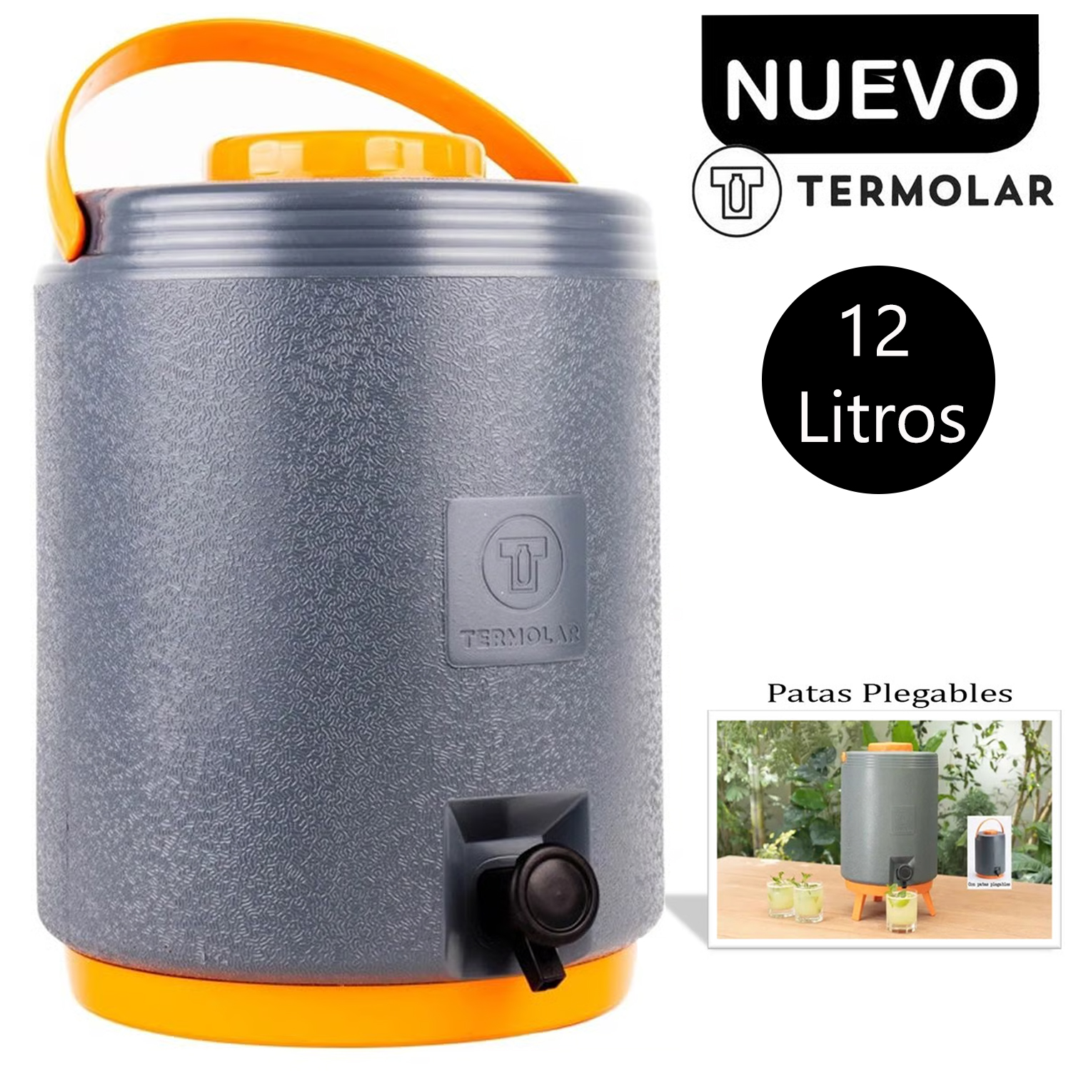 MAXITERMO GRIS TERMOLAR 12 LITROS 22460334 - 1